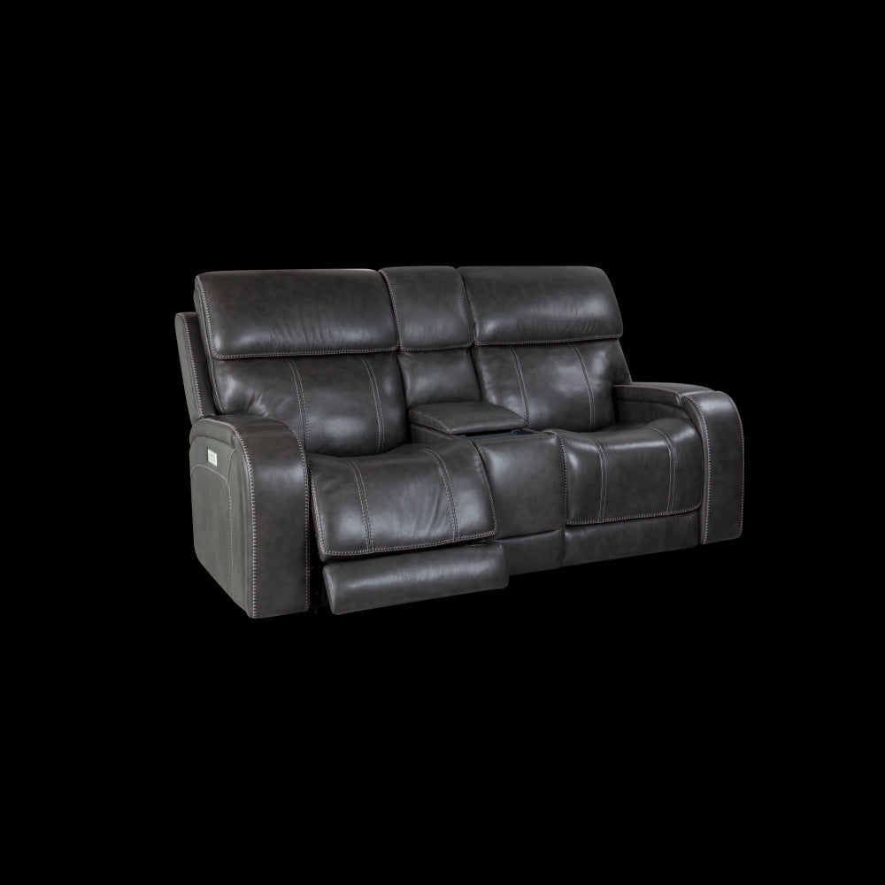 24PHL-1188 Glenwood Loveseat Console, Rainer Steel