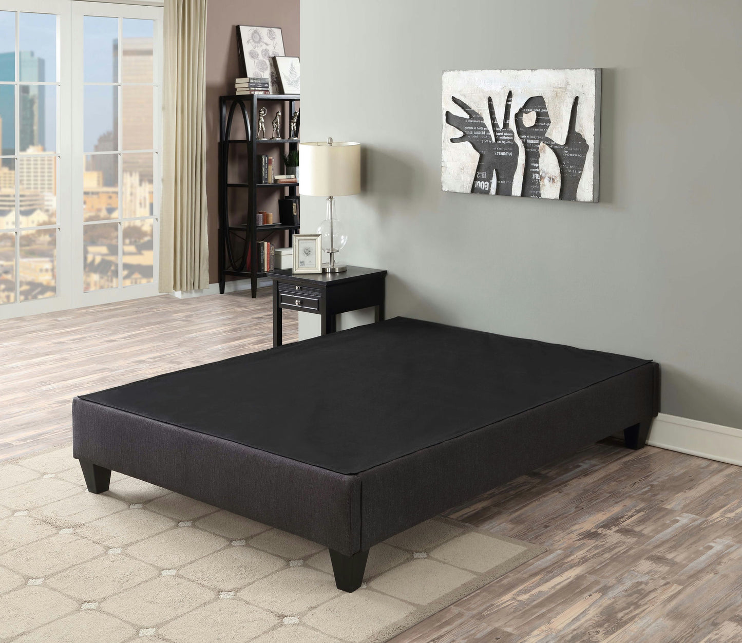 Carter Upholstered Platform Bed Frame, Full