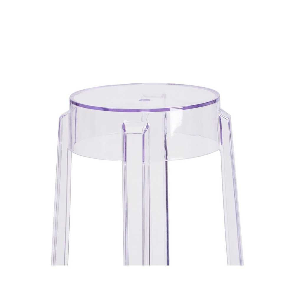 29.75'' High Transparent Barstool
