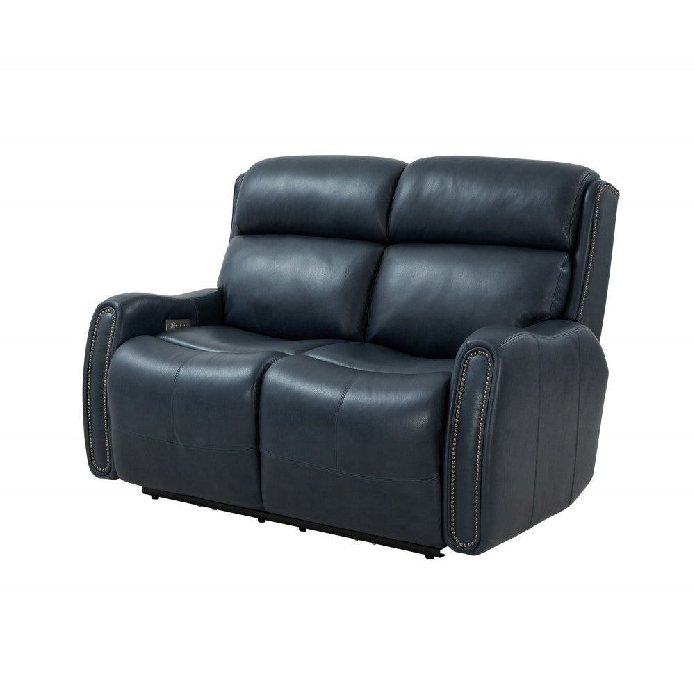 29PHL-1122 Brookside Power Reclining Loveseat, Barone Navy Blue