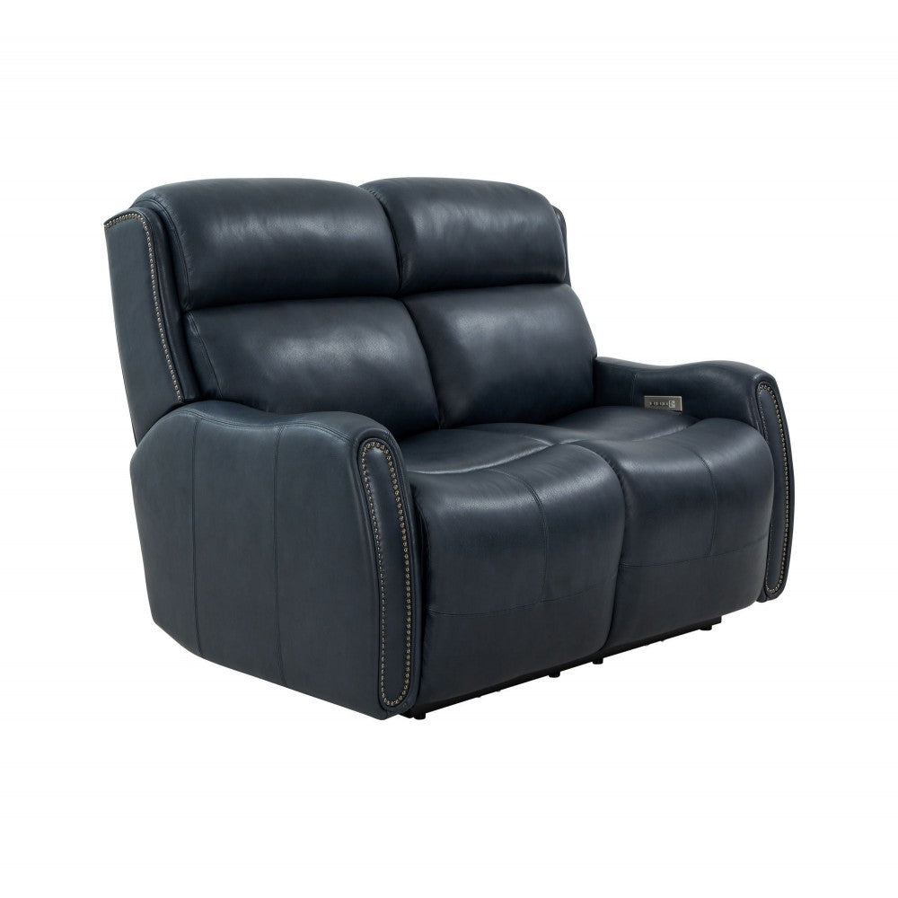 29PHL-1122 Brookside Power Reclining Loveseat, Barone Navy Blue
