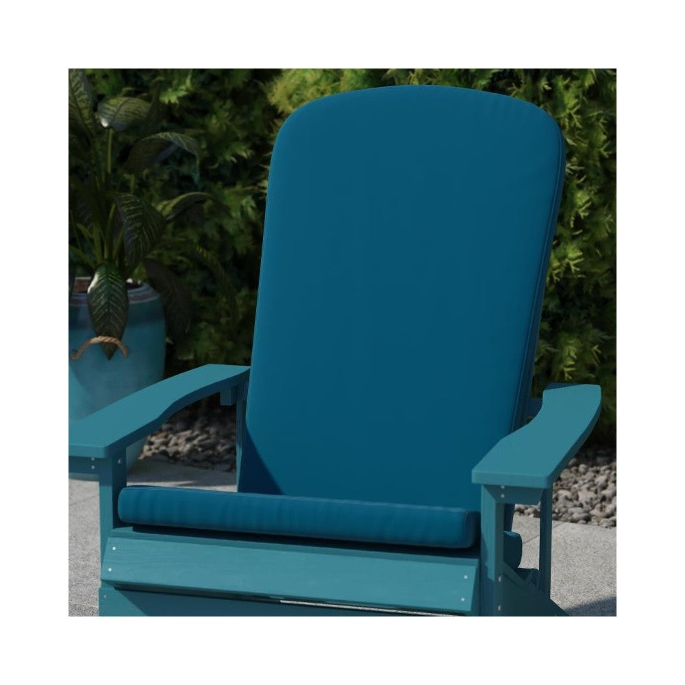 2PK Teal Chair Cushions