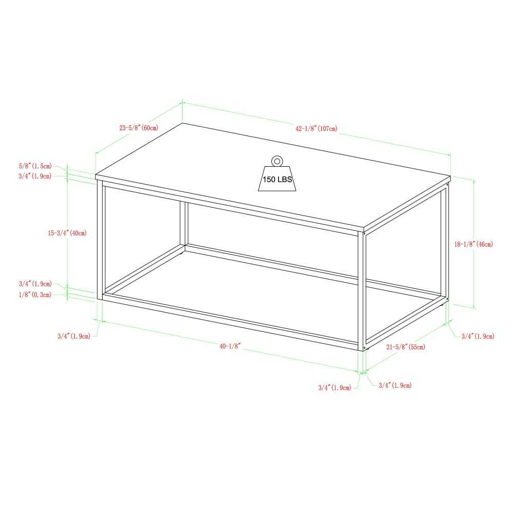3-Piece Open Box Accent Table Set - Dark Walnut