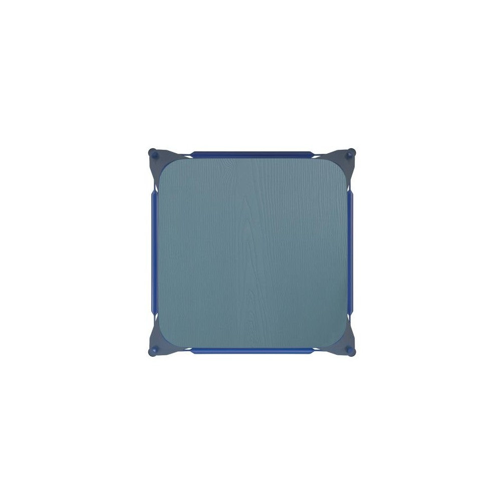 30" Blue Stool-Teal Blue Seat