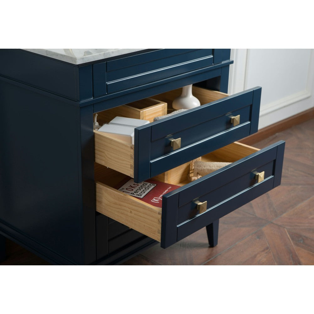 30" Solid Wood Sink Vanity With Without Faucet