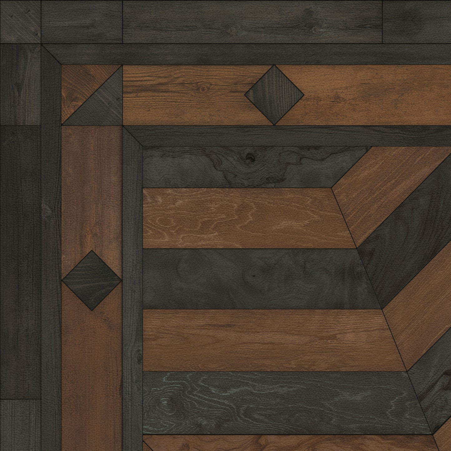 Artisanry - Caledonian - Foundation of Refinement 38x56 Vintage Vinyl Floorcloth