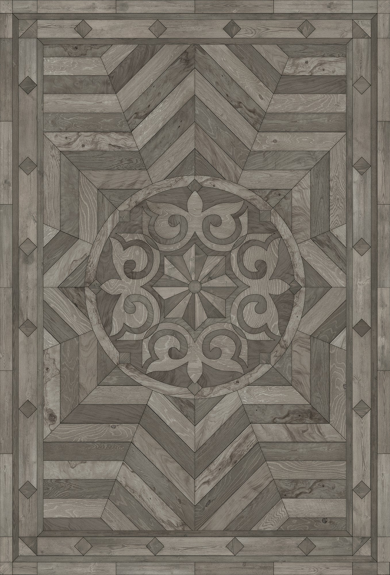 Artisanry - Caledonian - Written on the Arched Sky 38x56 Vinyl Floorcloth