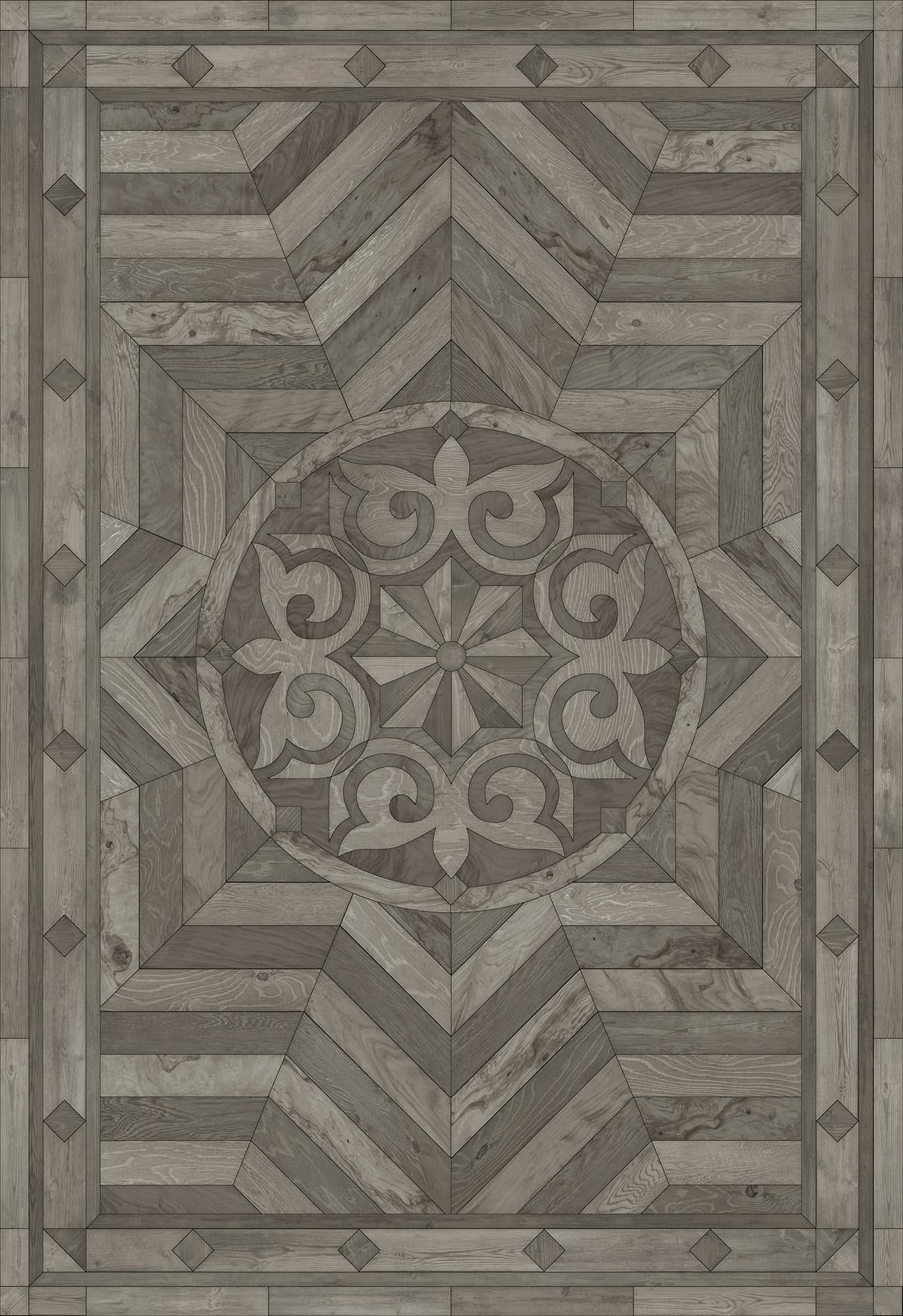 Artisanry - Caledonian - Written on the Arched Sky 120x175 Vinyl Floorcloth