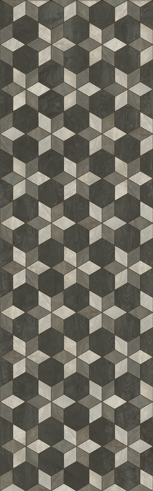 Artisanry - Illuminated - Highway Star 36x115 Vintage Vinyl Floorcloth