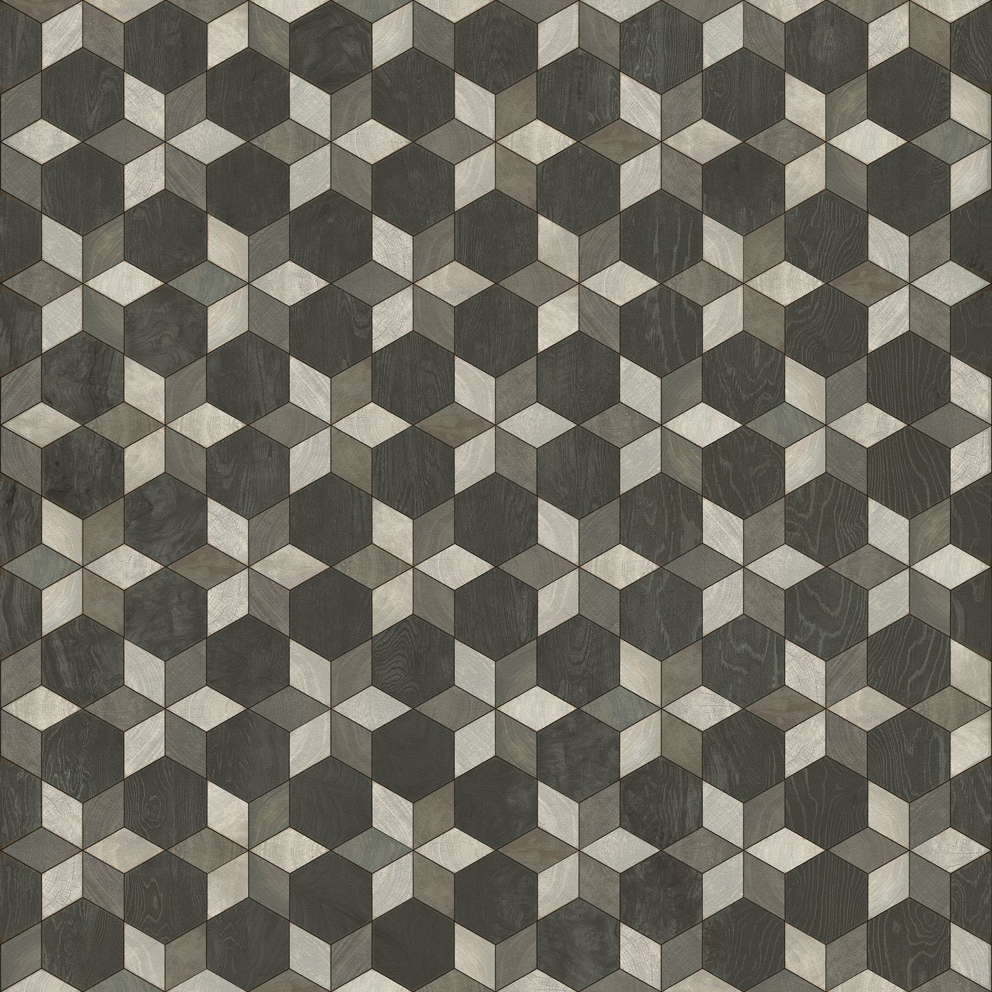 Artisanry - Illuminated - Highway Star 60x60 Vintage Vinyl Floorcloth