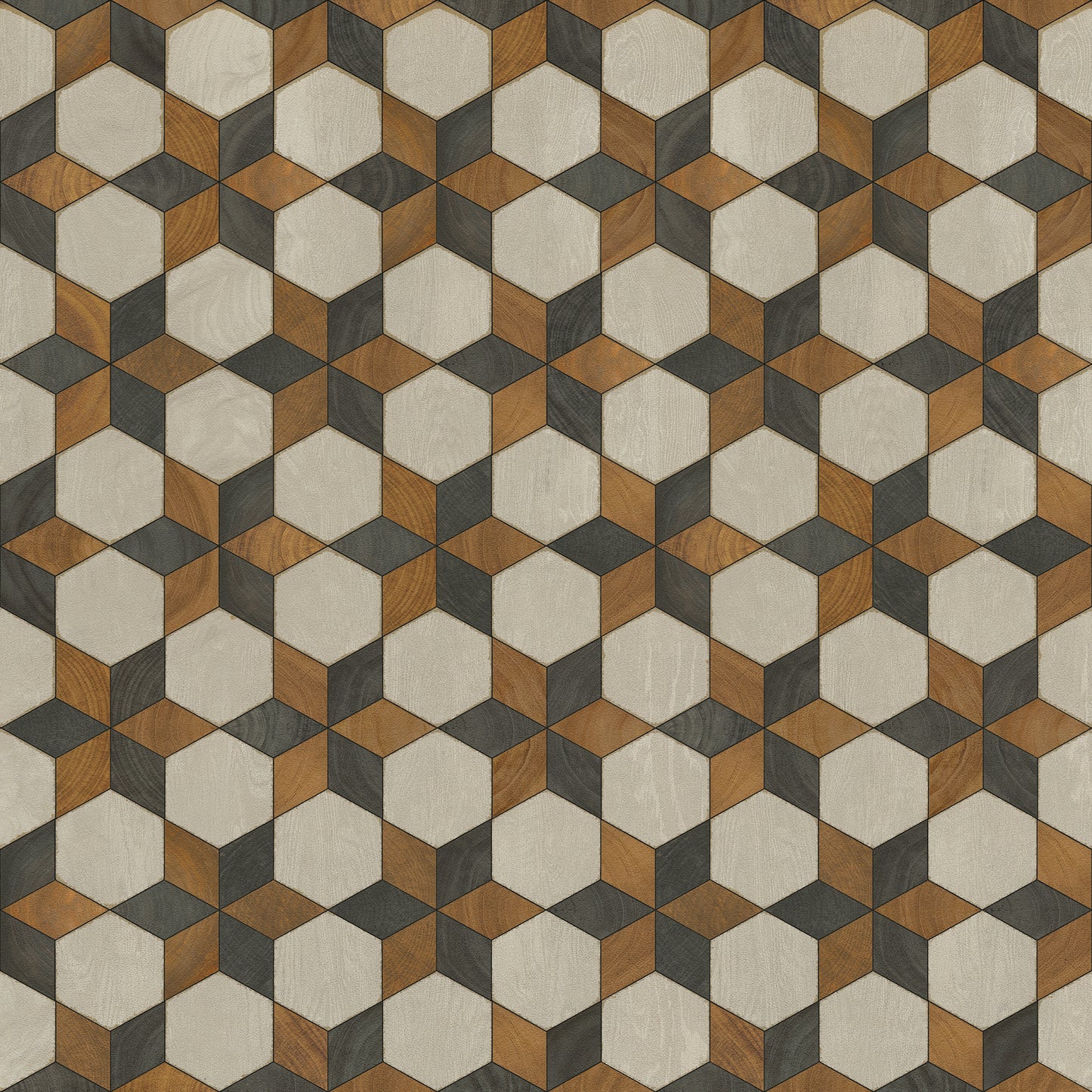 Artisanry - Illuminated - Neutron Star 48x48 Vintage Vinyl Floorcloth