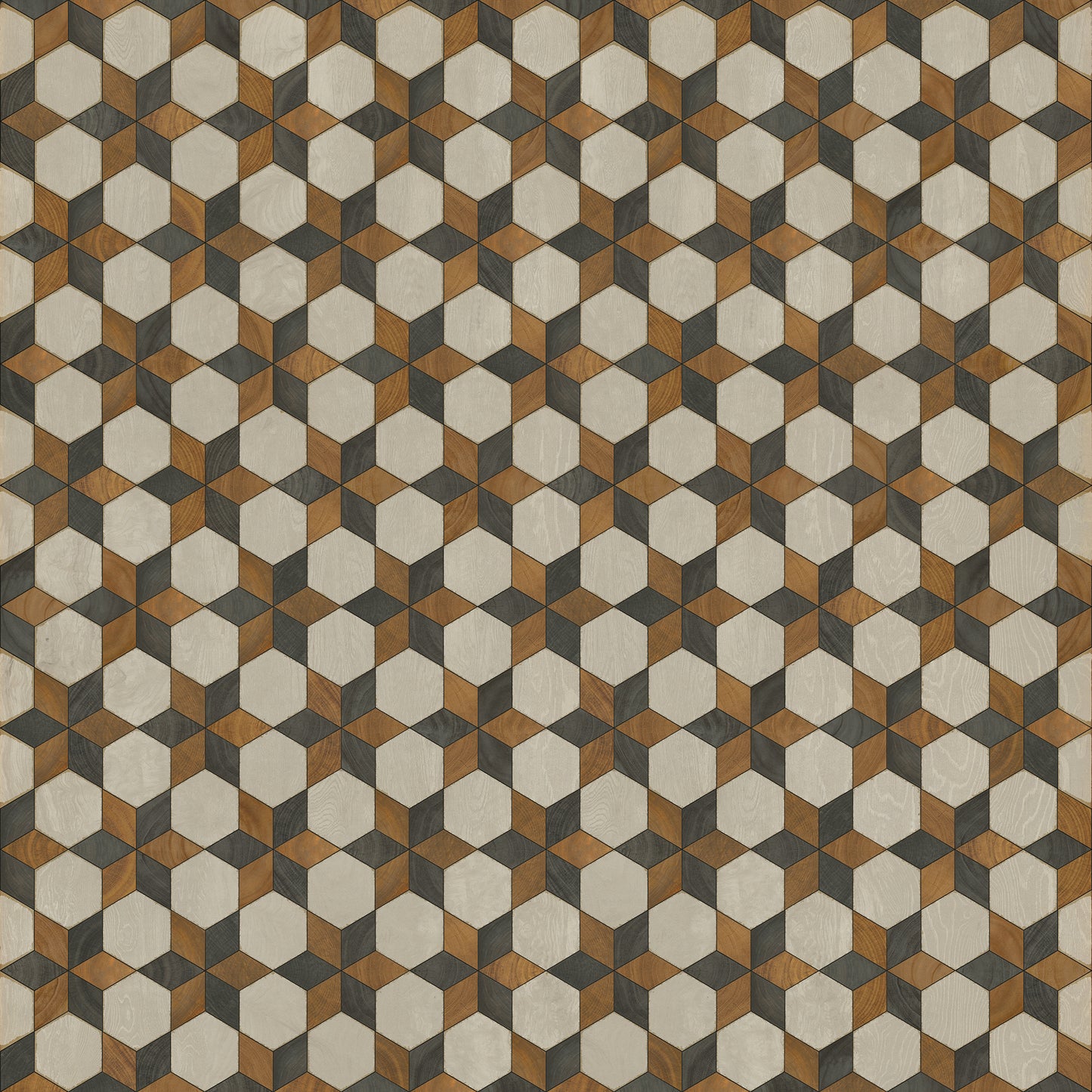 Artisanry - Illuminated - Neutron Star 96x96 Vintage Vinyl Floorcloth