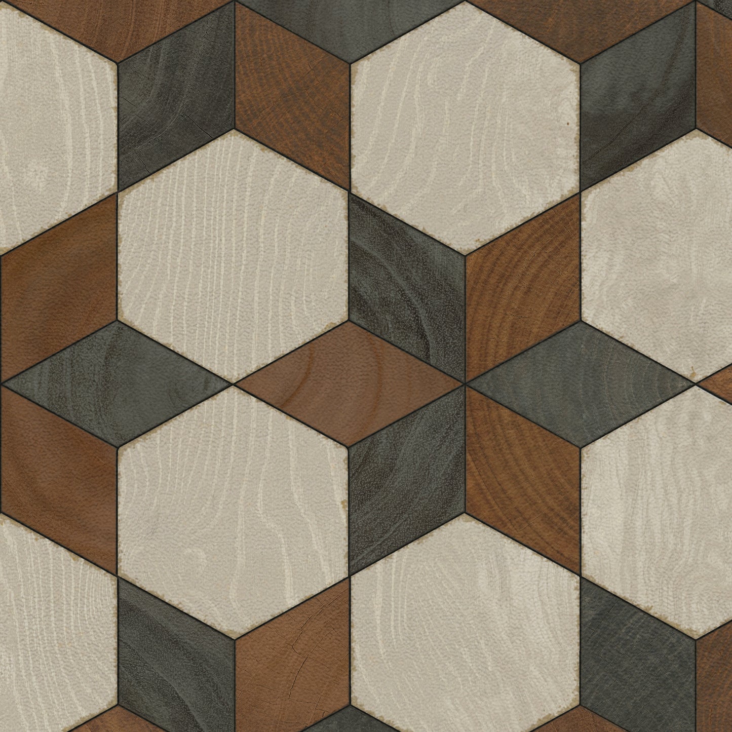 Artisanry - Illuminated - Radio Star 38x56 Vintage Vinyl Floorcloth