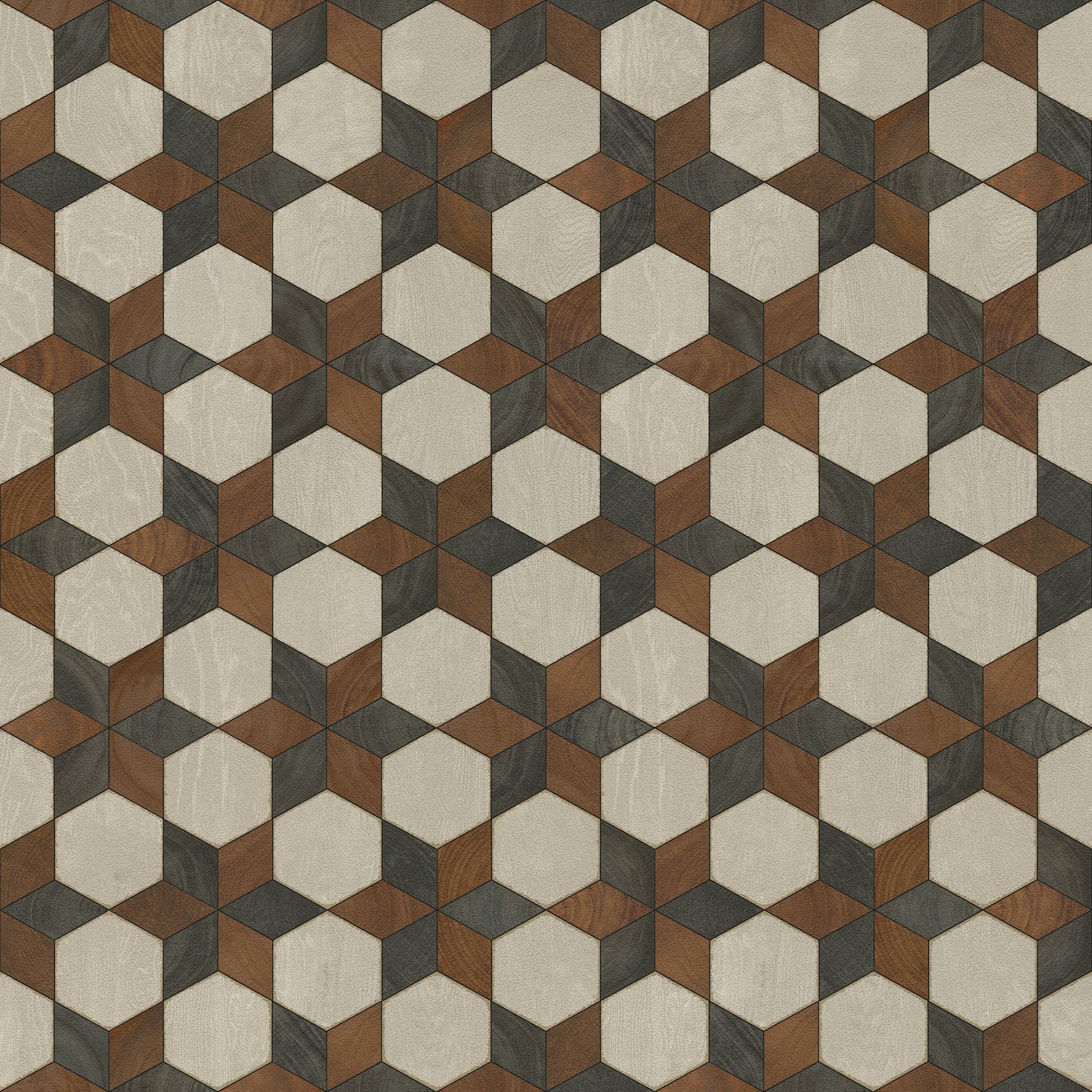 Artisanry - Illuminated - Radio Star 36x36 Vintage Vinyl Floorcloth