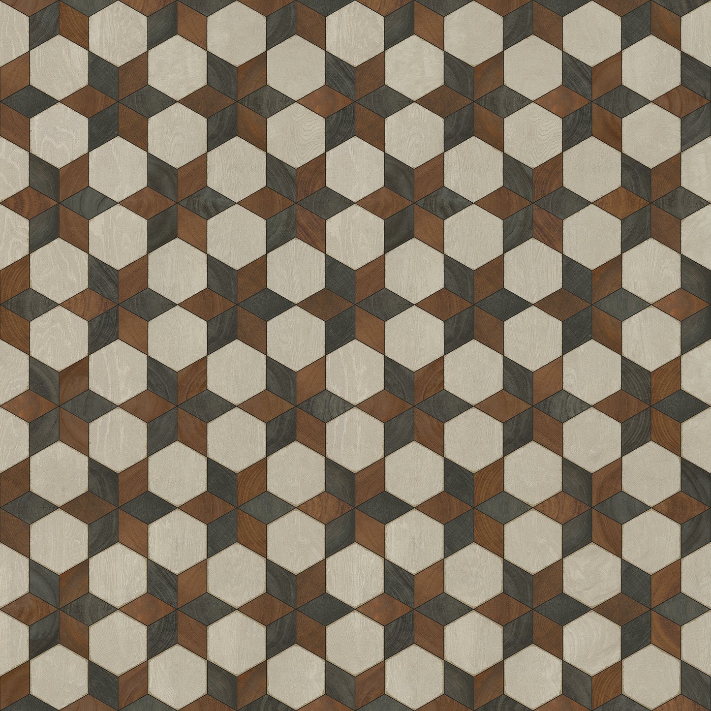Artisanry - Illuminated - Radio Star 72x72 Vintage Vinyl Floorcloth