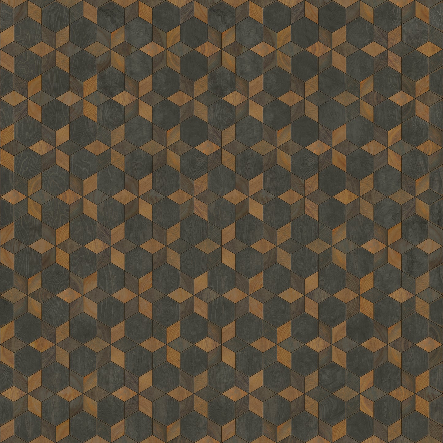 Artisanry - Illuminated - Rock Star 96x96 Vintage Vinyl Floorcloth