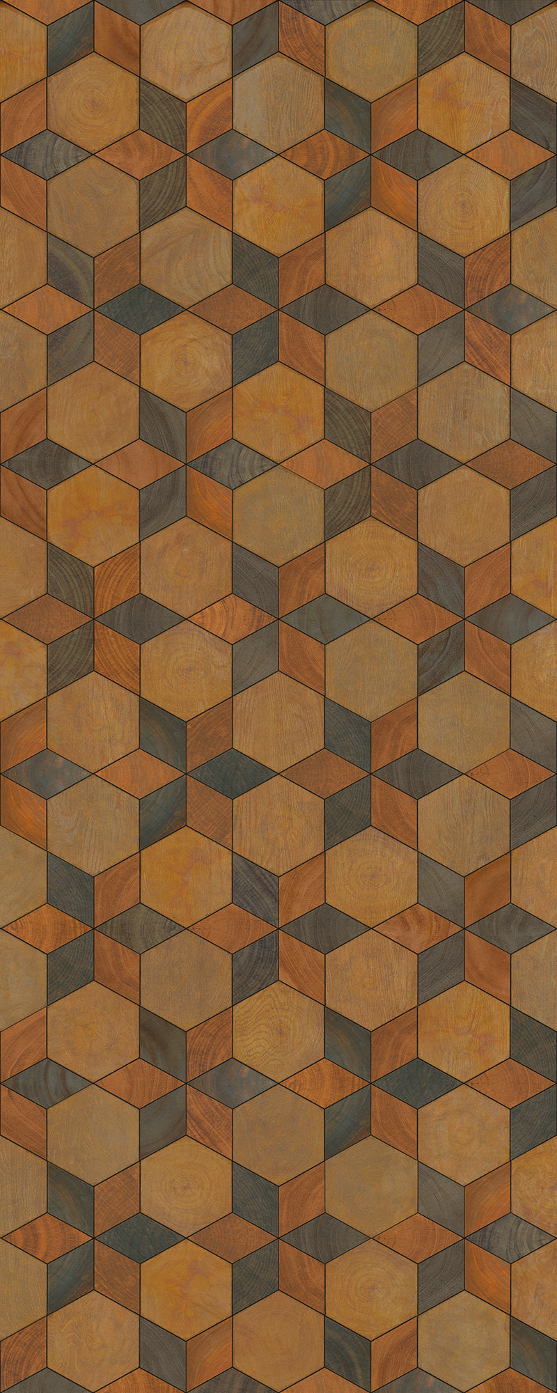 Artisanry - Illuminated - Starmaker 36x90 Vintage Vinyl Floorcloth