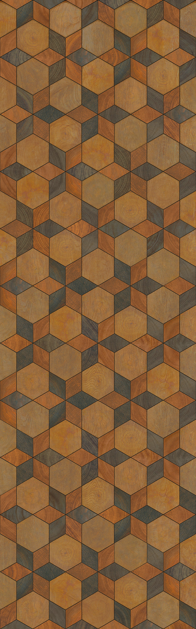 Artisanry - Illuminated - Starmaker 36x115 Vintage Vinyl Floorcloth