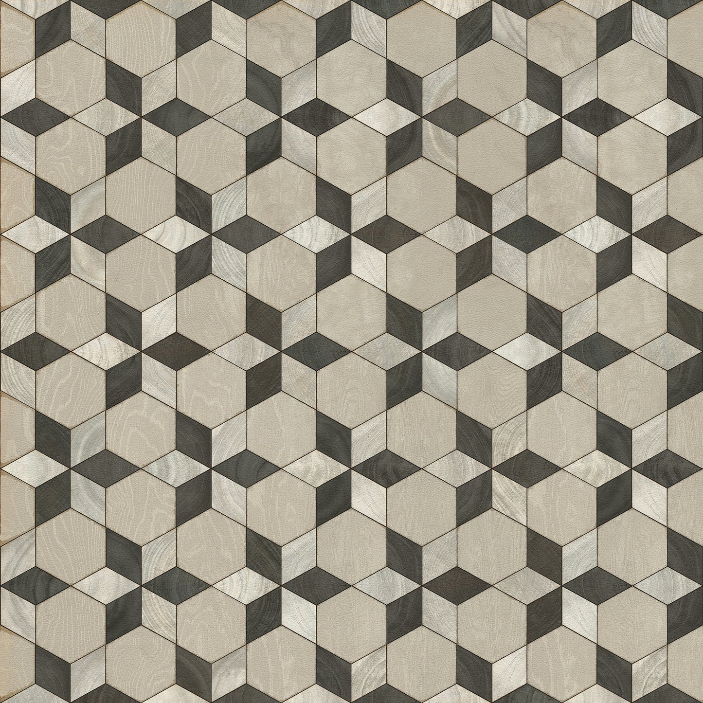 Artisanry - Illuminated - Starman 36x36 Vintage Vinyl Floorcloth