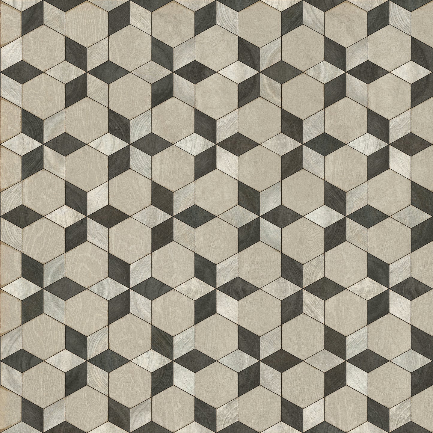 Artisanry - Illuminated - Starman 48x48 Vintage Vinyl Floorcloth