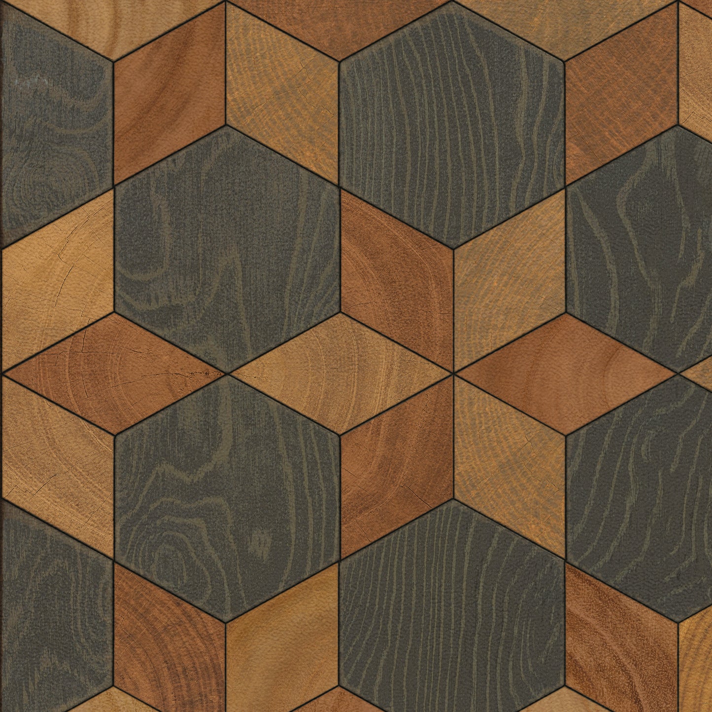Artisanry - Illuminated - The Prettiest Star 38x56 Vintage Vinyl Floorcloth