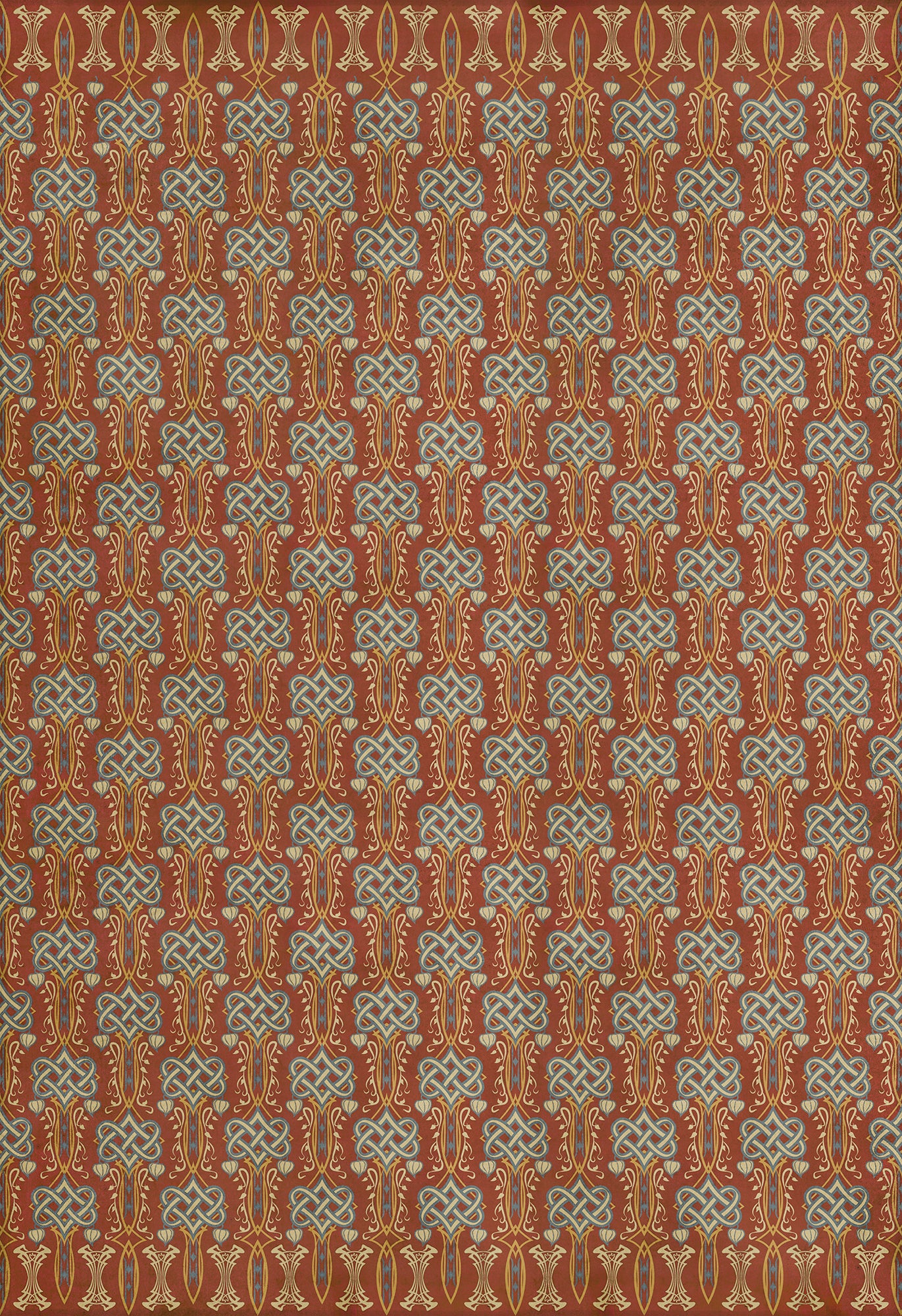 Artisanry - Lord Byron - Love's Last Adieu 120x175 Vintage Vinyl Floorcloth