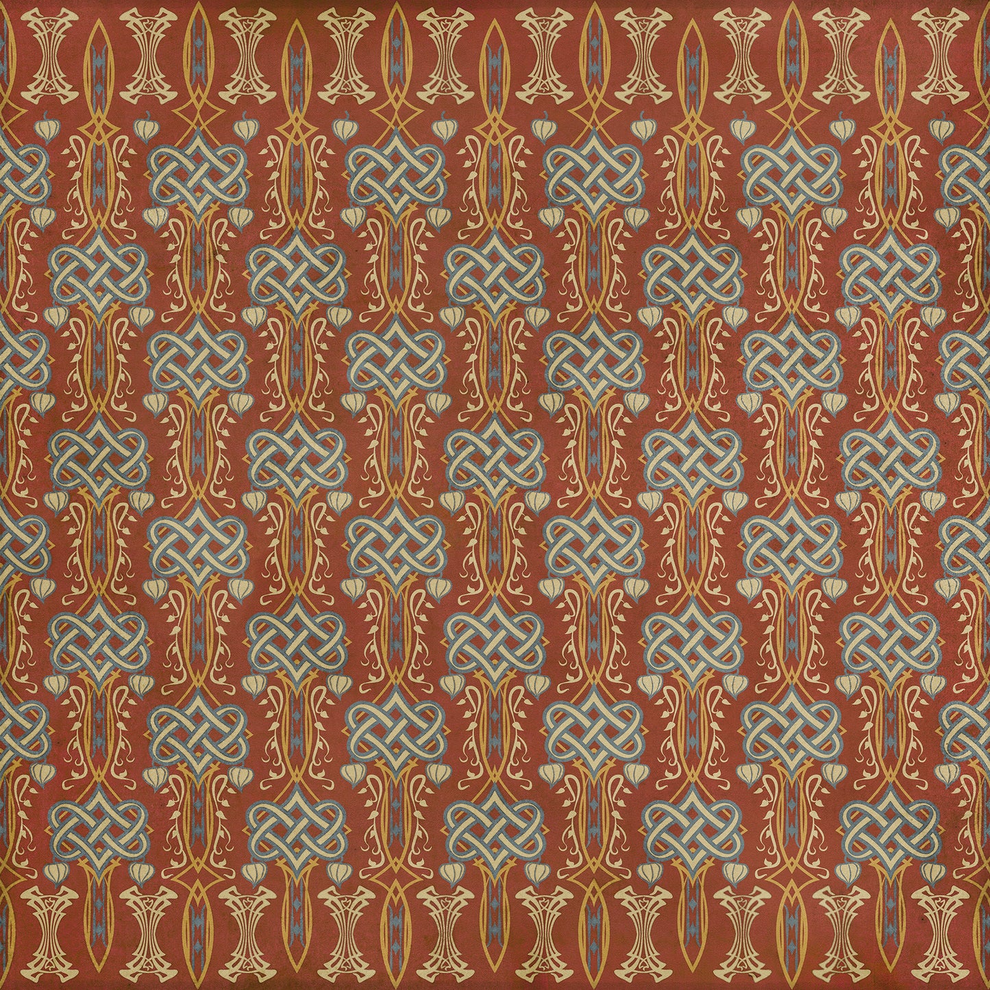 Artisanry - Lord Byron - Love's Last Adieu 72x72 Vintage Vinyl Floorcloth