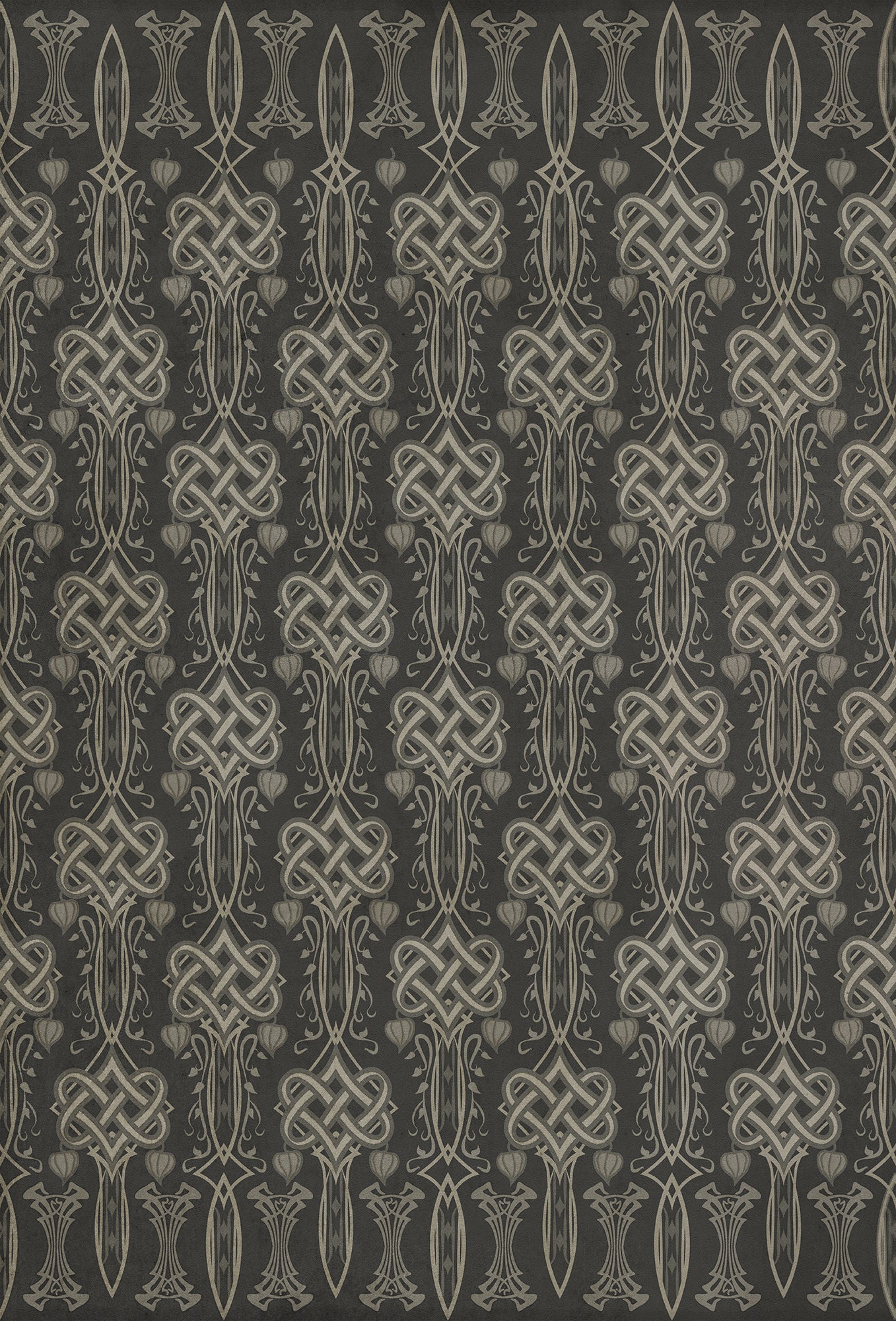 Artisanry - Lord Byron - She Walks In Beauty 38x56 Vintage Vinyl Floorcloth