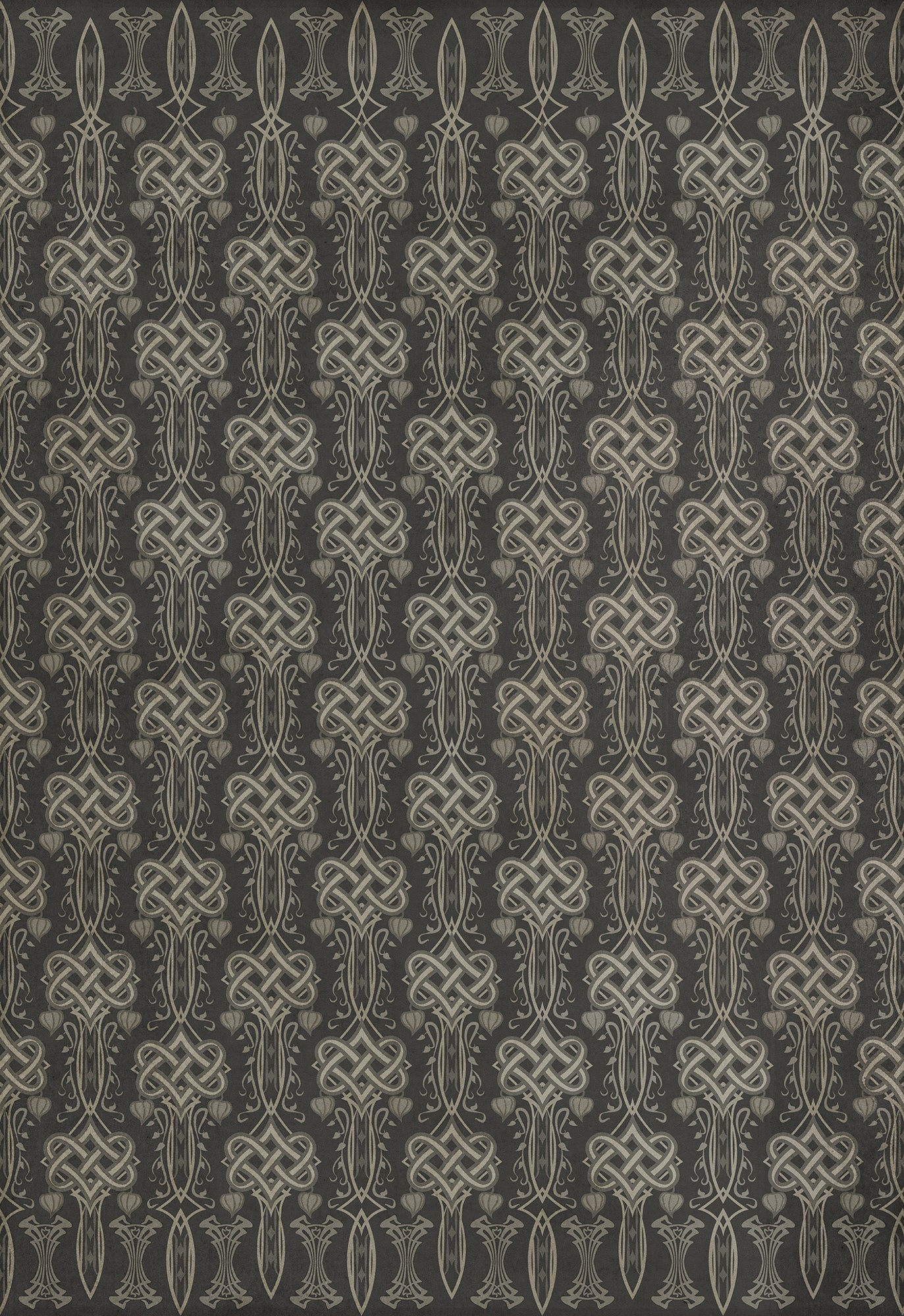 Artisanry - Lord Byron - She Walks In Beauty 70x102 Vintage Vinyl Floorcloth