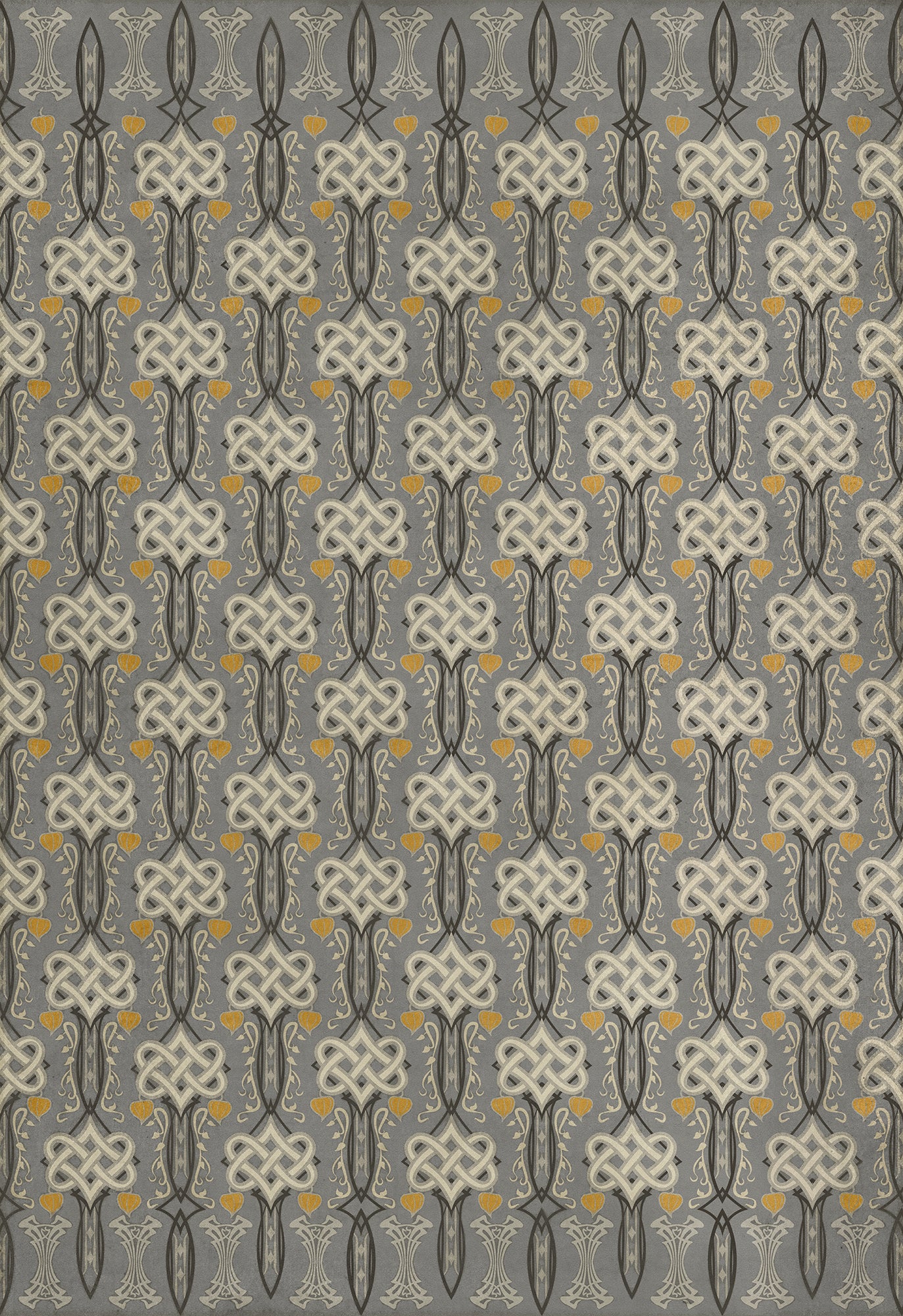 Artisanry - Lord Byron - Siege and Conquest 70x102 Vintage Vinyl Floorcloth