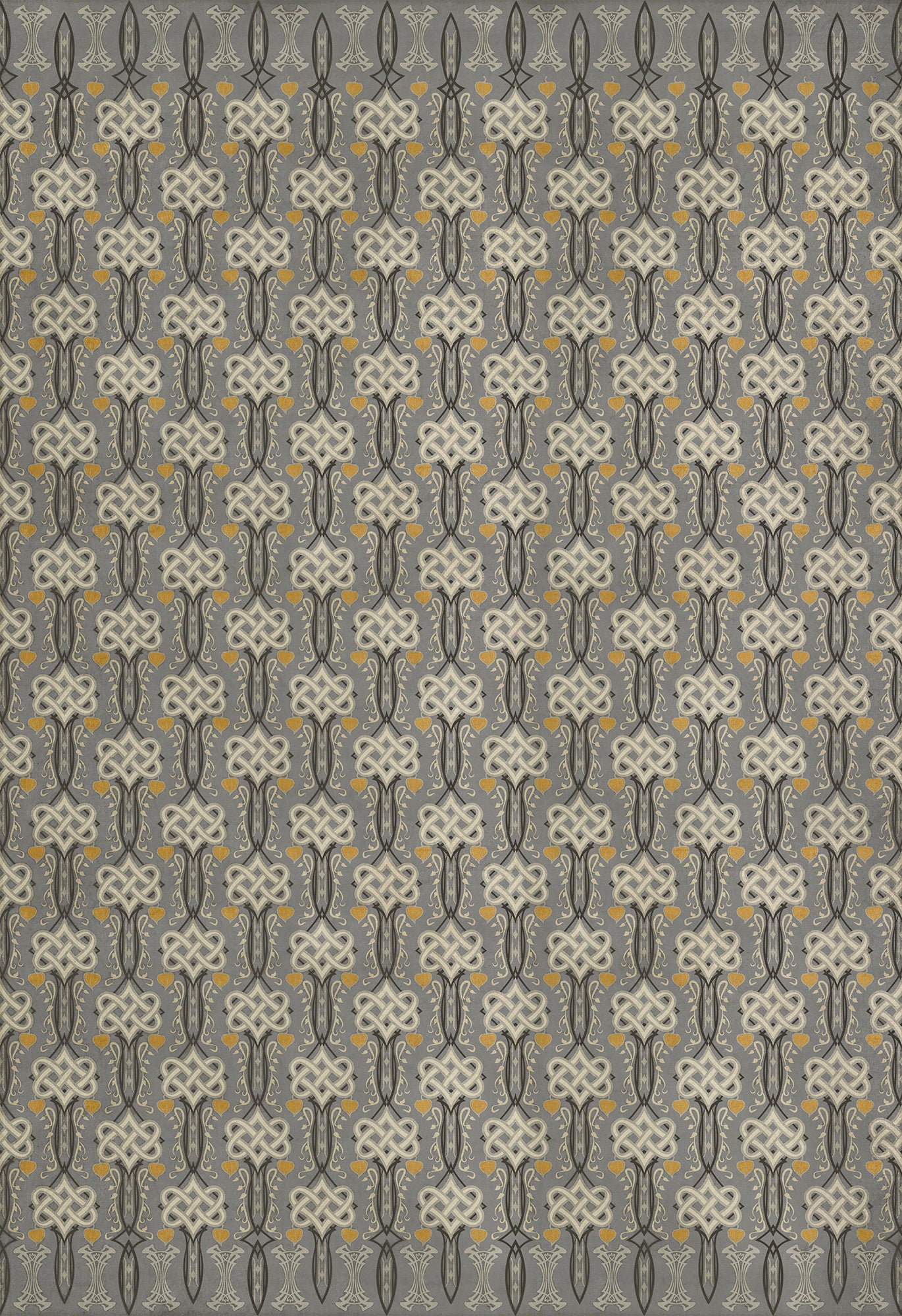 Artisanry - Lord Byron - Siege and Conquest 96x140 Vintage Vinyl Floorcloth