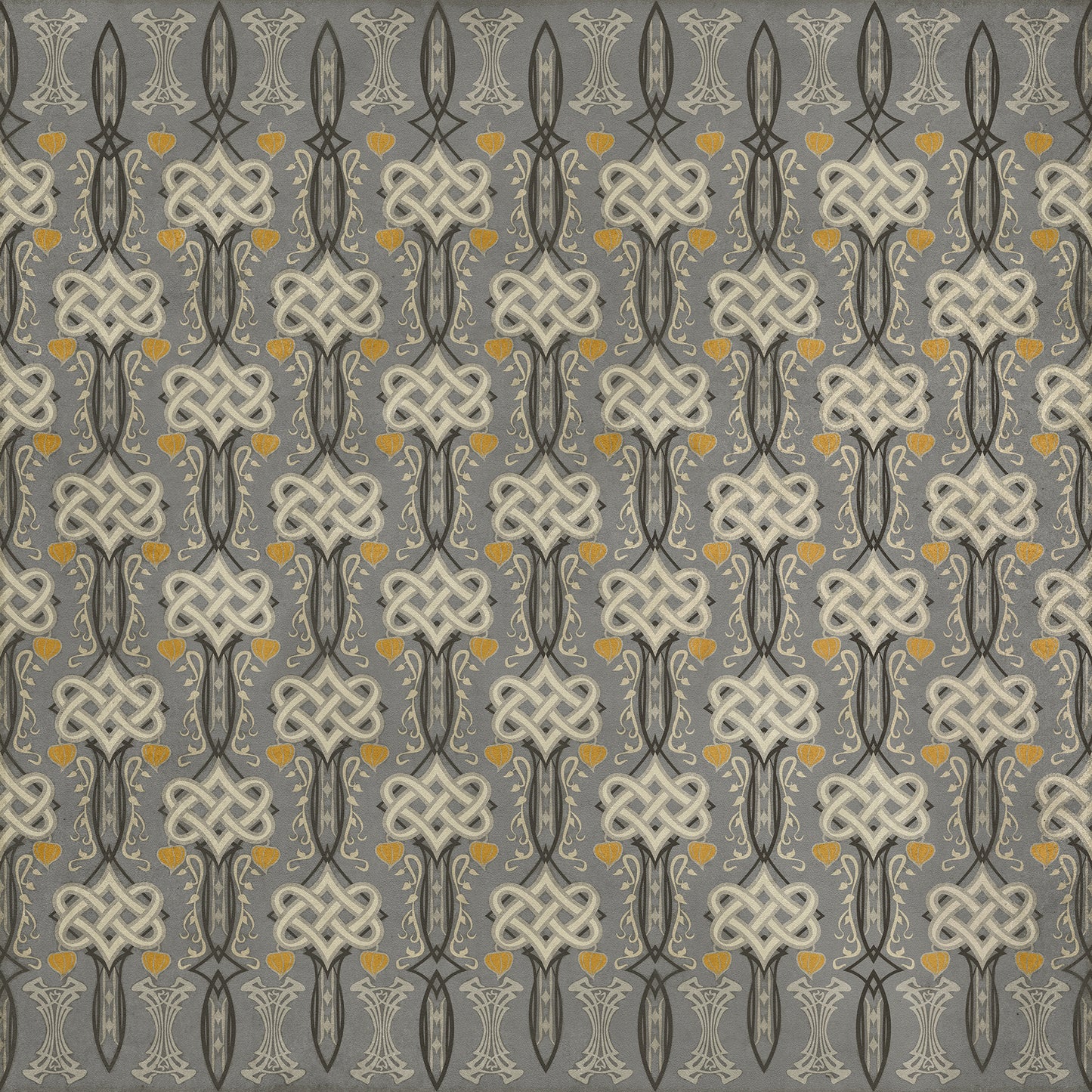 Artisanry - Lord Byron - Siege and Conquest 60x60 Vintage Vinyl Floorcloth