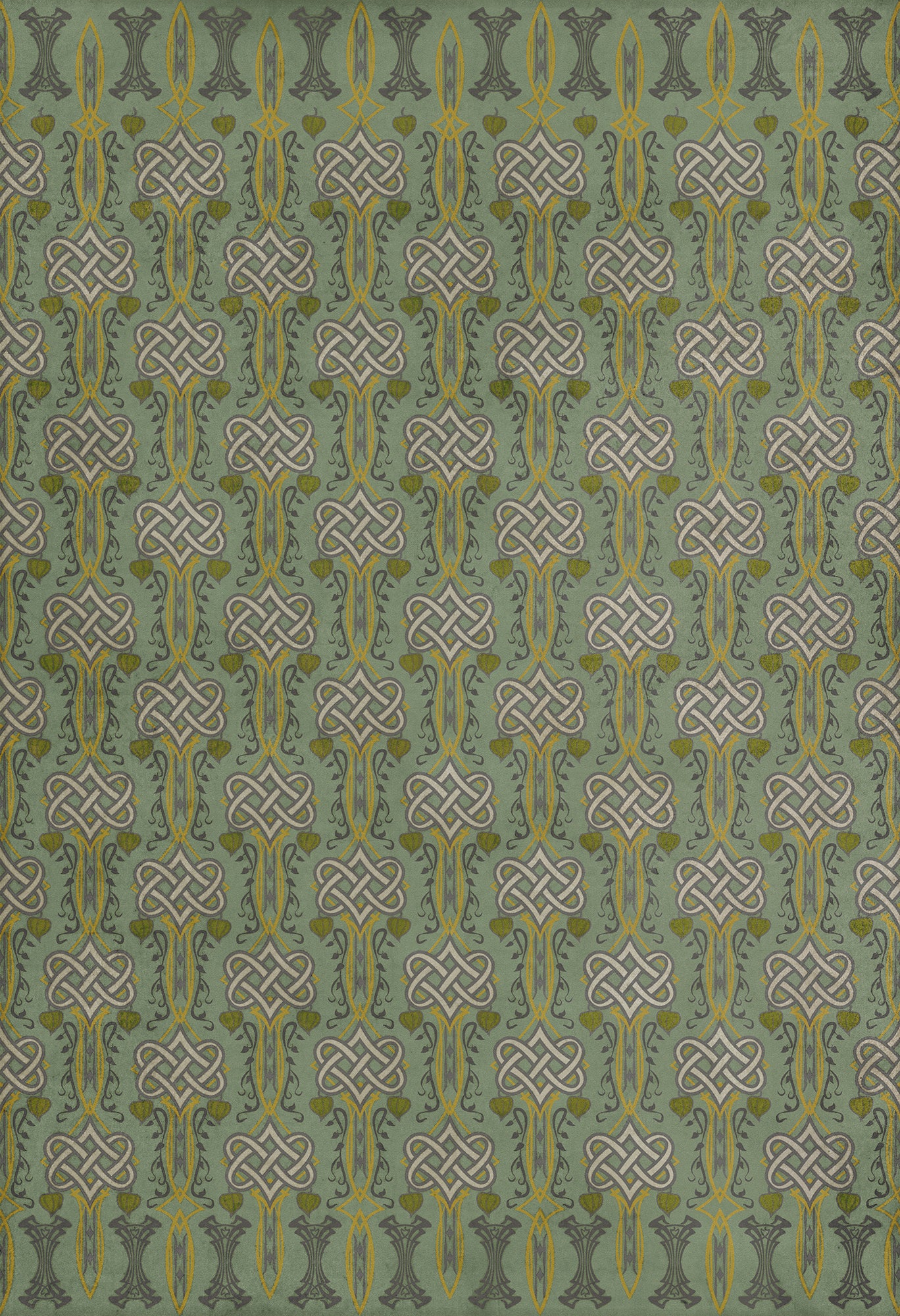 Artisanry - Lord Byron - Solitude 52x76 Vintage Vinyl Floorcloth