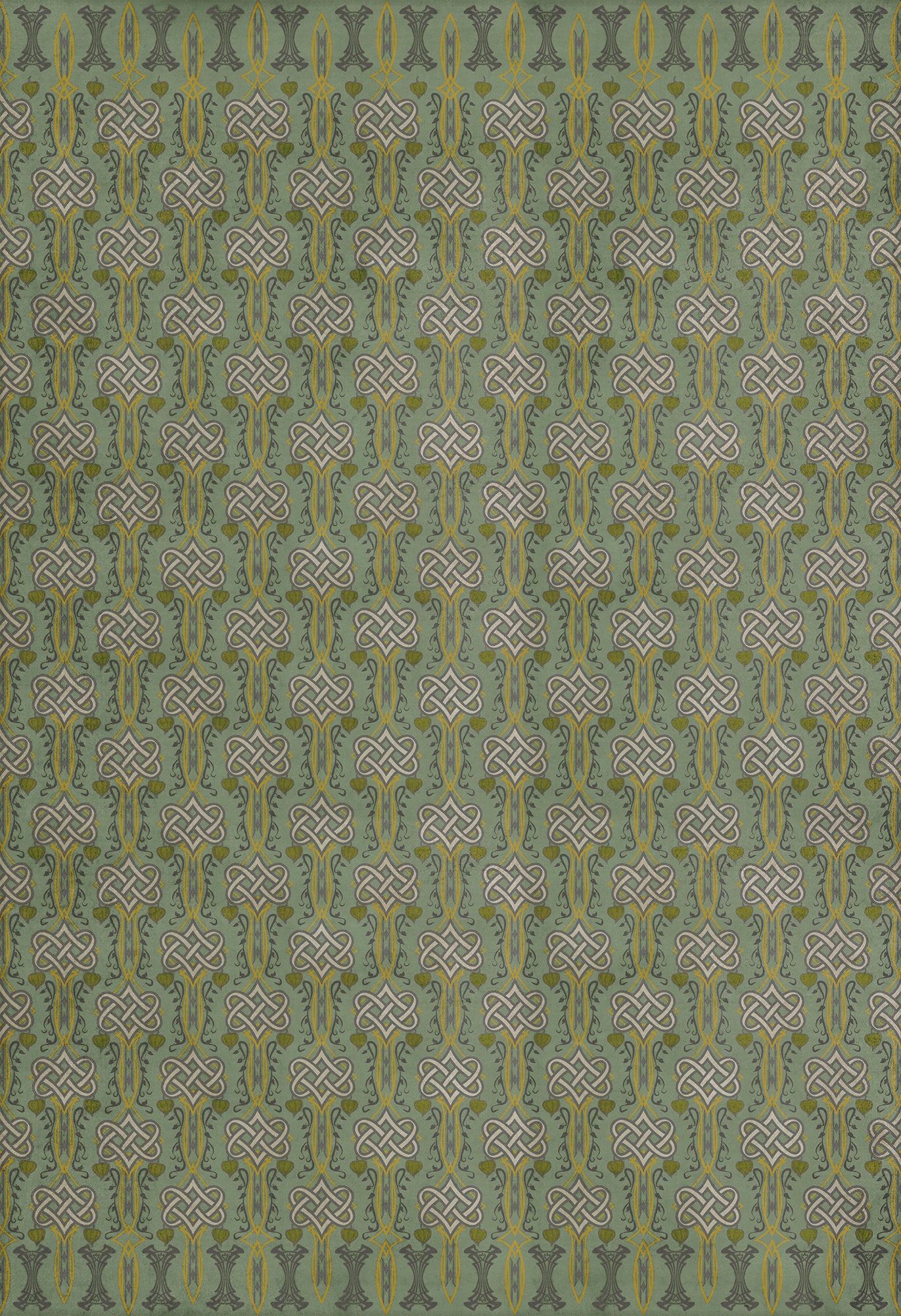 Artisanry - Lord Byron - Solitude 120x175 Vintage Vinyl Floorcloth