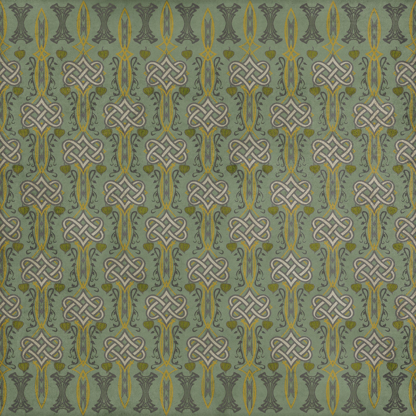 Artisanry - Lord Byron - Solitude 72x72 Vintage Vinyl Floorcloth