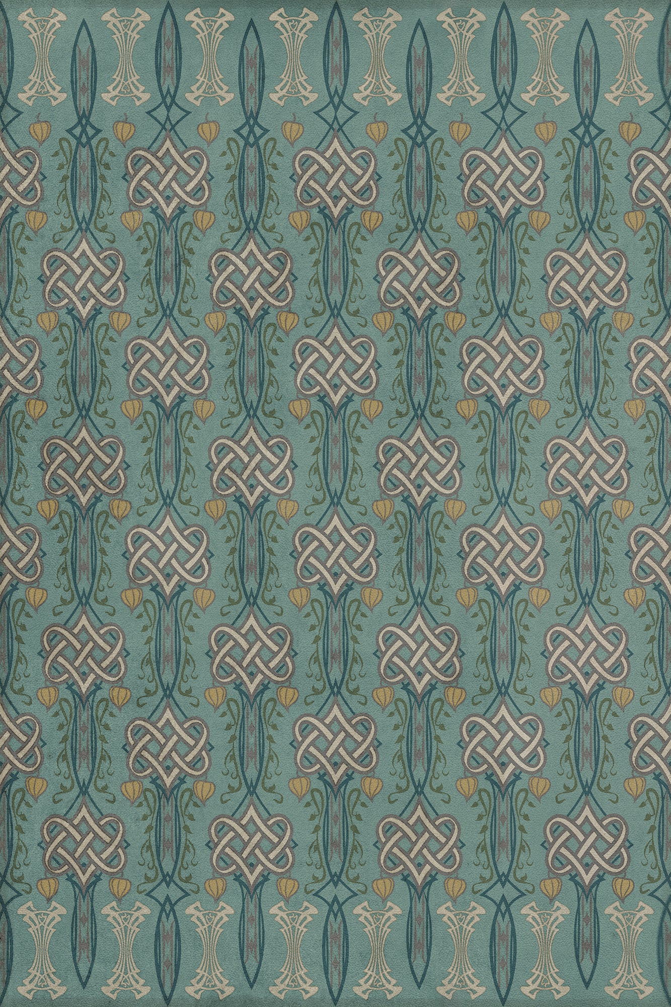 Artisanry - Lord Byron - The Dream 20x30 Vintage Vinyl Floorcloth