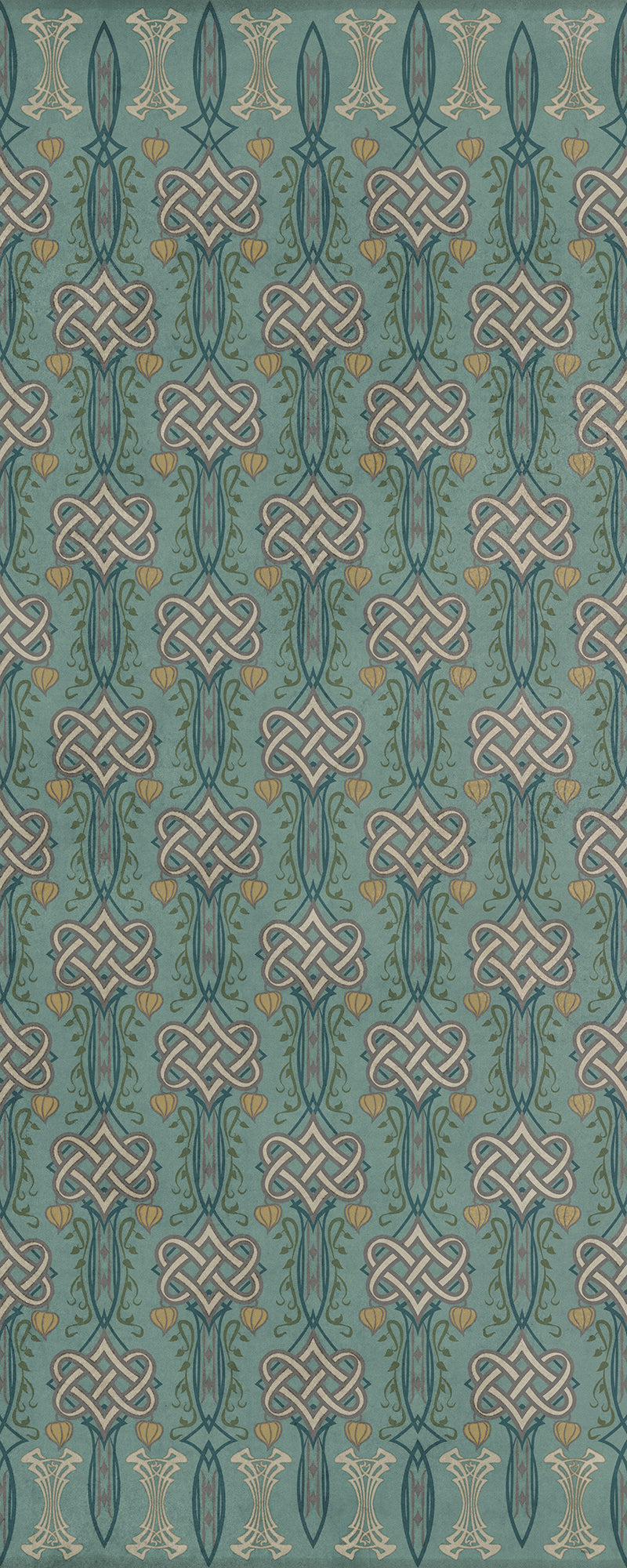 Artisanry - Lord Byron - The Dream 36x90 Vintage Vinyl Floorcloth