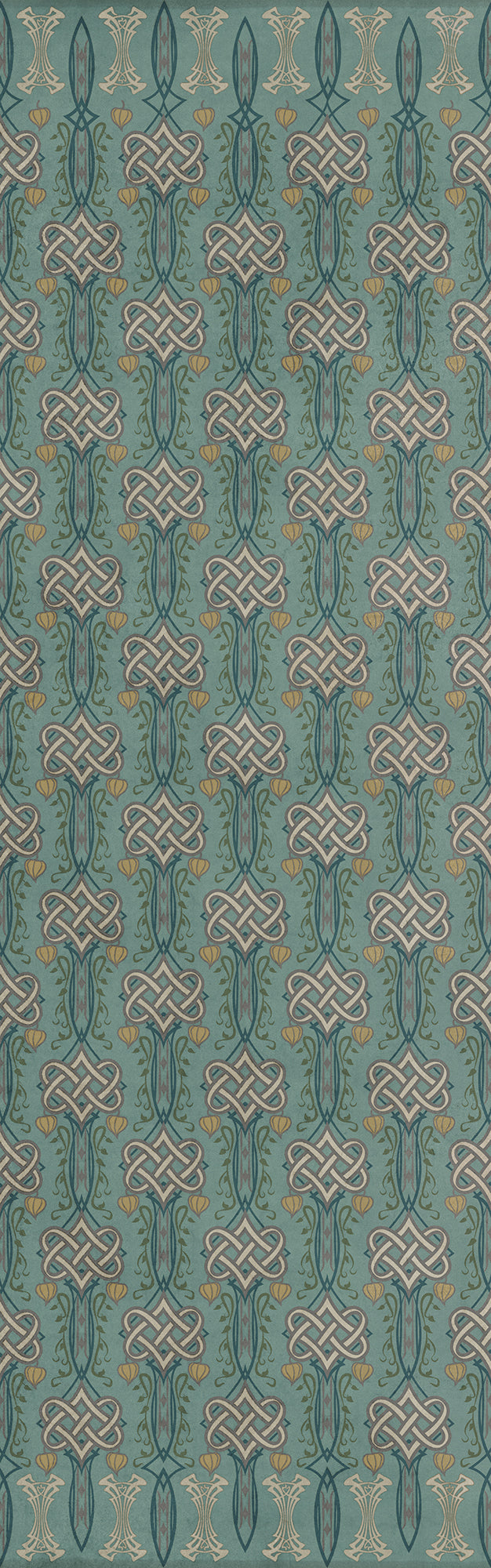 Artisanry - Lord Byron - The Dream 36x115 Vintage Vinyl Floorcloth