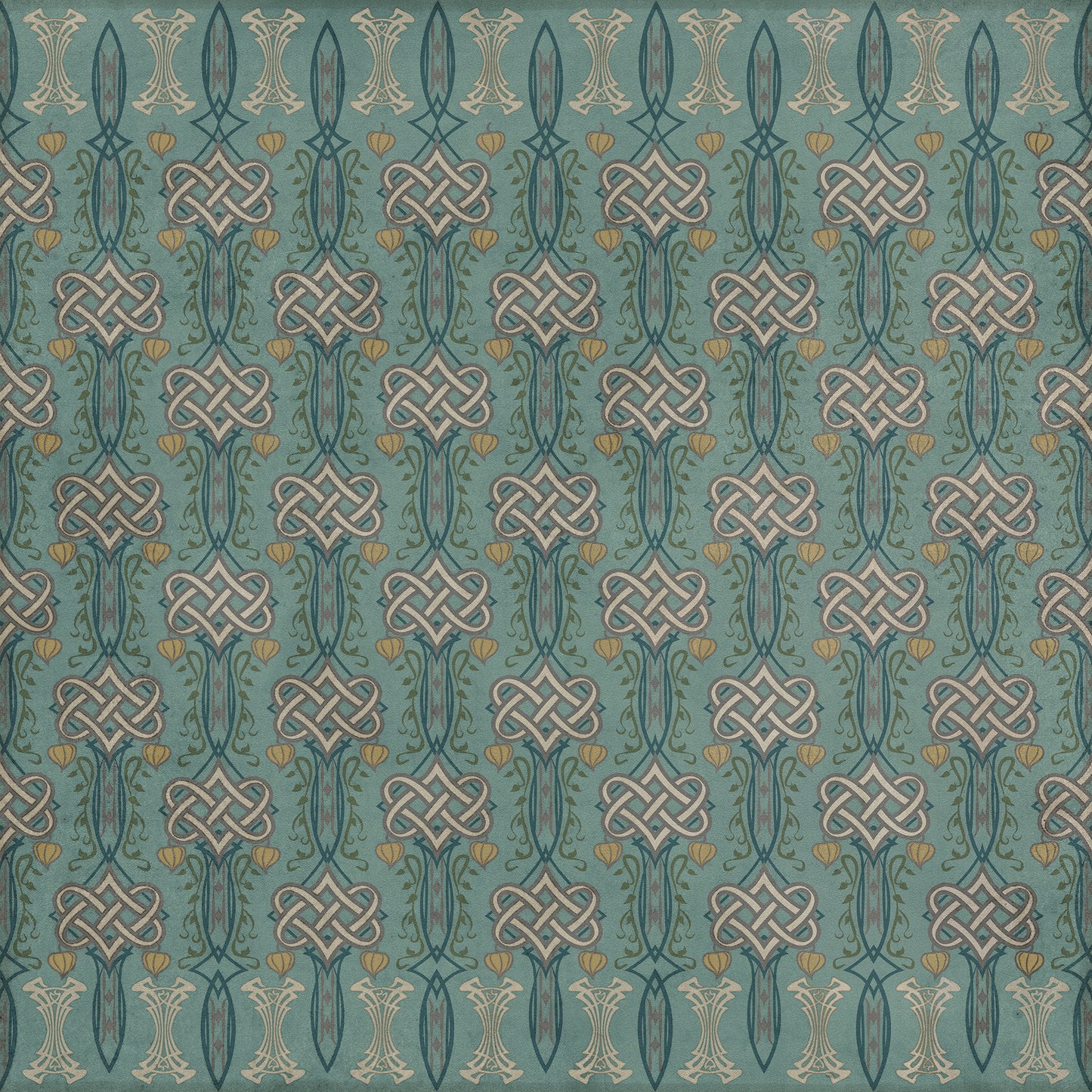 Artisanry - Lord Byron - The Dream 60x60 Vintage Vinyl Floorcloth