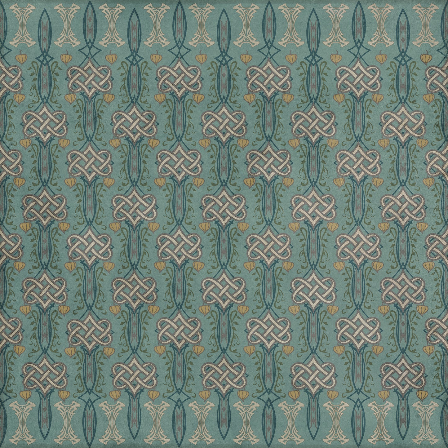 Artisanry - Lord Byron - The Dream 72x72 Vintage Vinyl Floorcloth