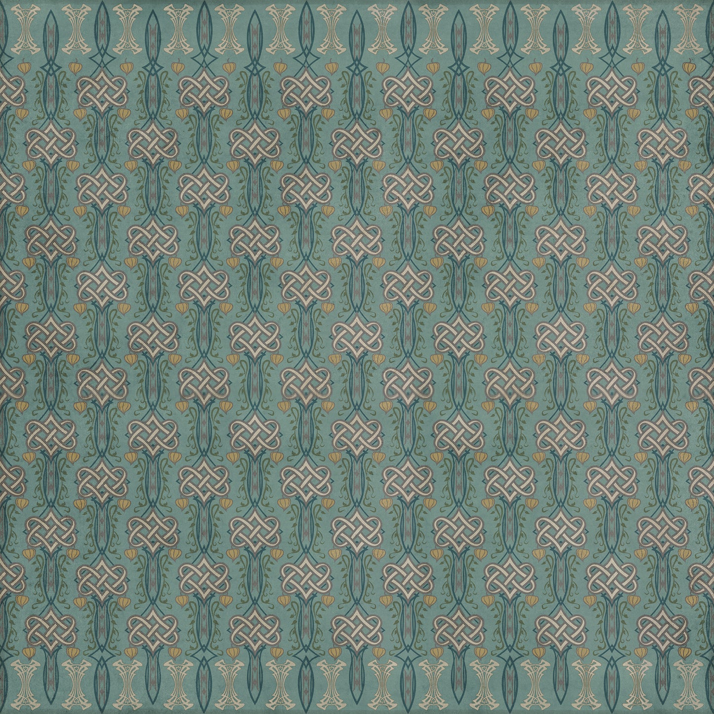 Artisanry - Lord Byron - The Dream 96x96 Vintage Vinyl Floorcloth