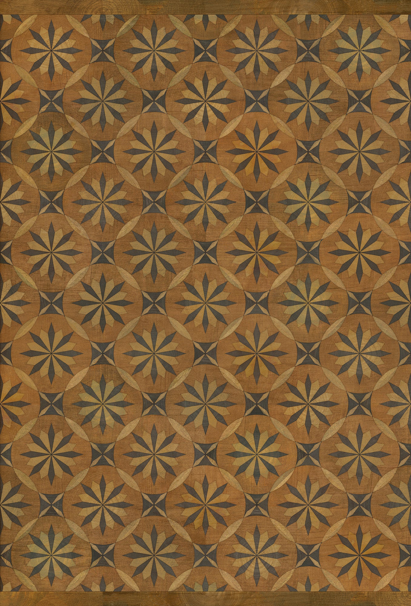 Artisanry - Roycrofter - Art and Life 38x56 Vintage Vinyl Floorcloth