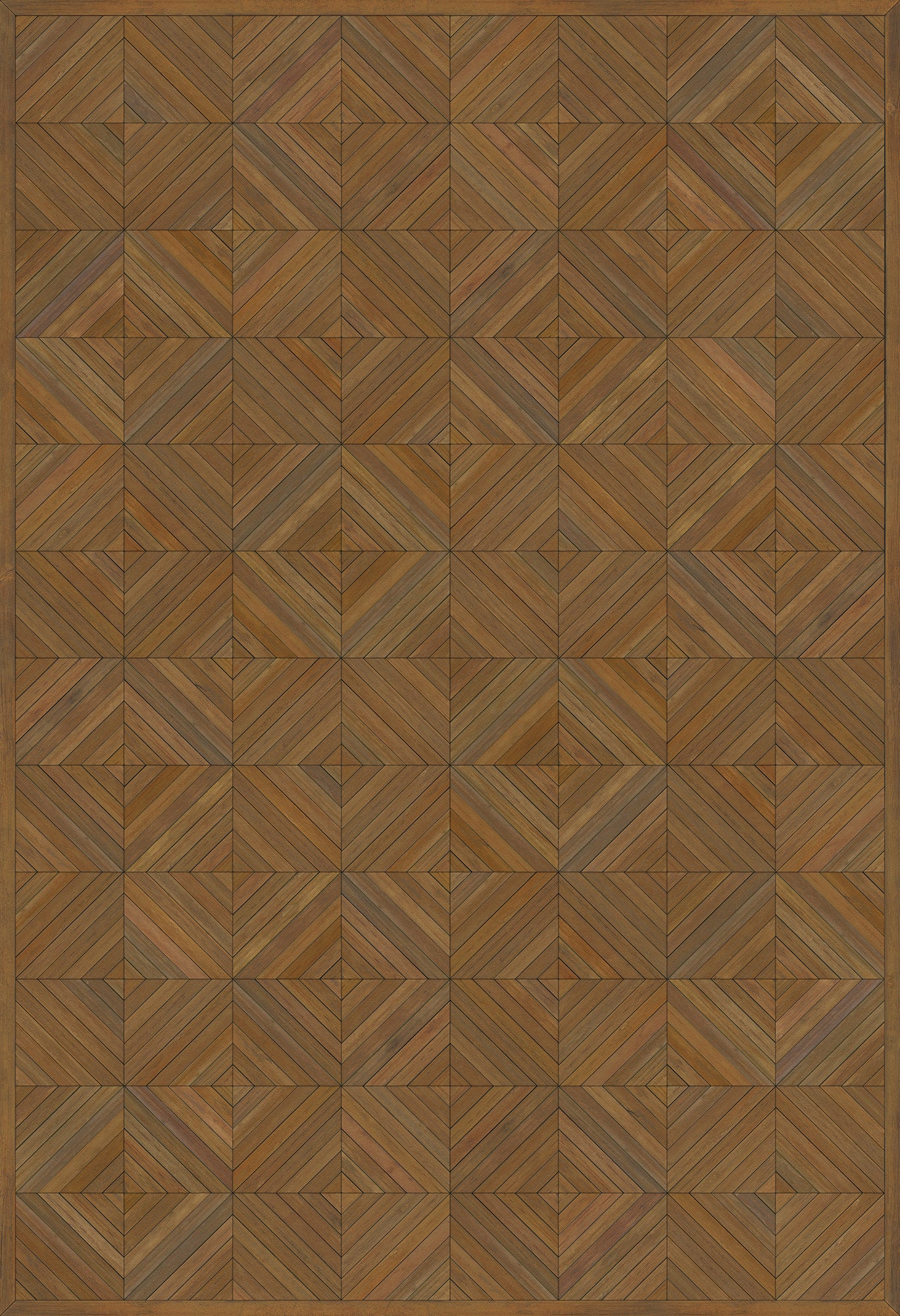 Artisanry - School of Thought - A Matter of Fact 52x76 Vintage Vinyl Floorcloth