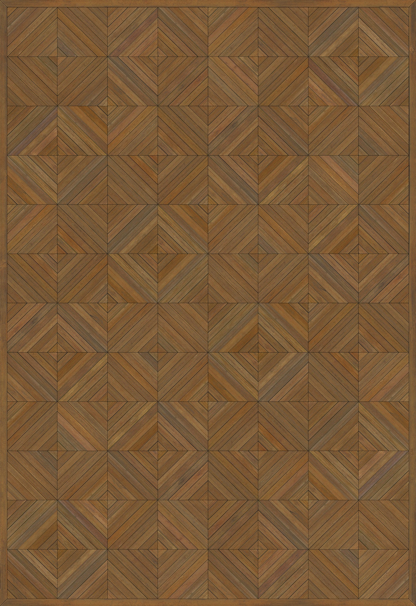 Artisanry - School of Thought - A Matter of Fact 70x102 Vintage Vinyl Floorcloth