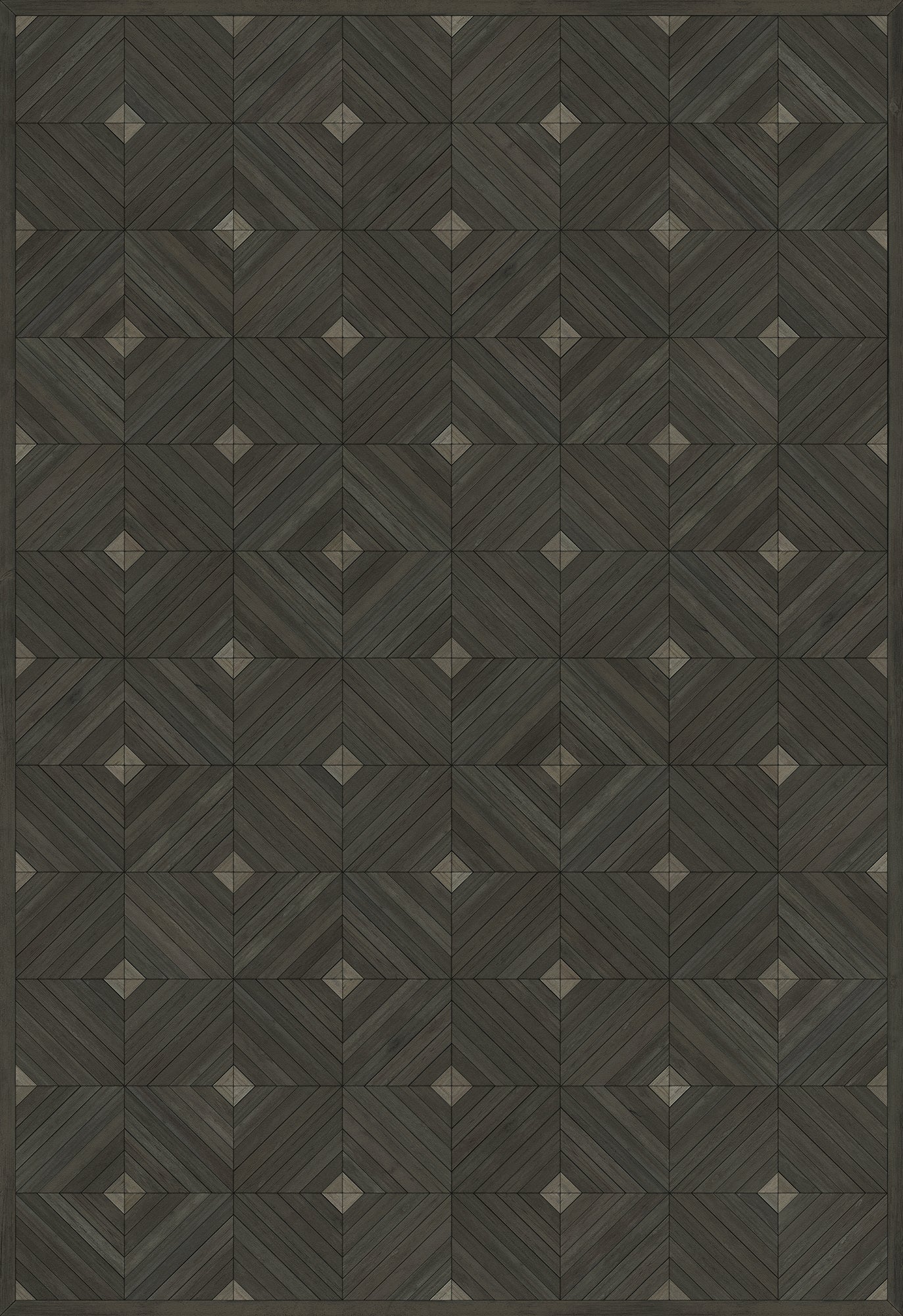 Artisanry - School of Thought - A Product of the Master Mind 70x102 Floorcloth