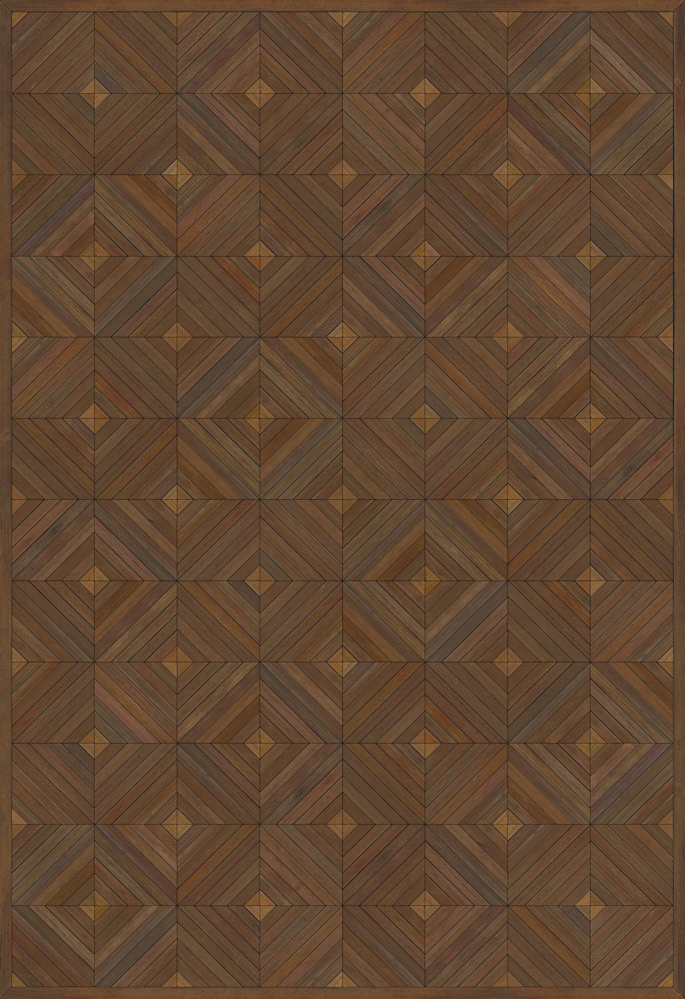 Artisanry - School of Thought - A Proper Study 70x102 Vintage Vinyl Floorcloth