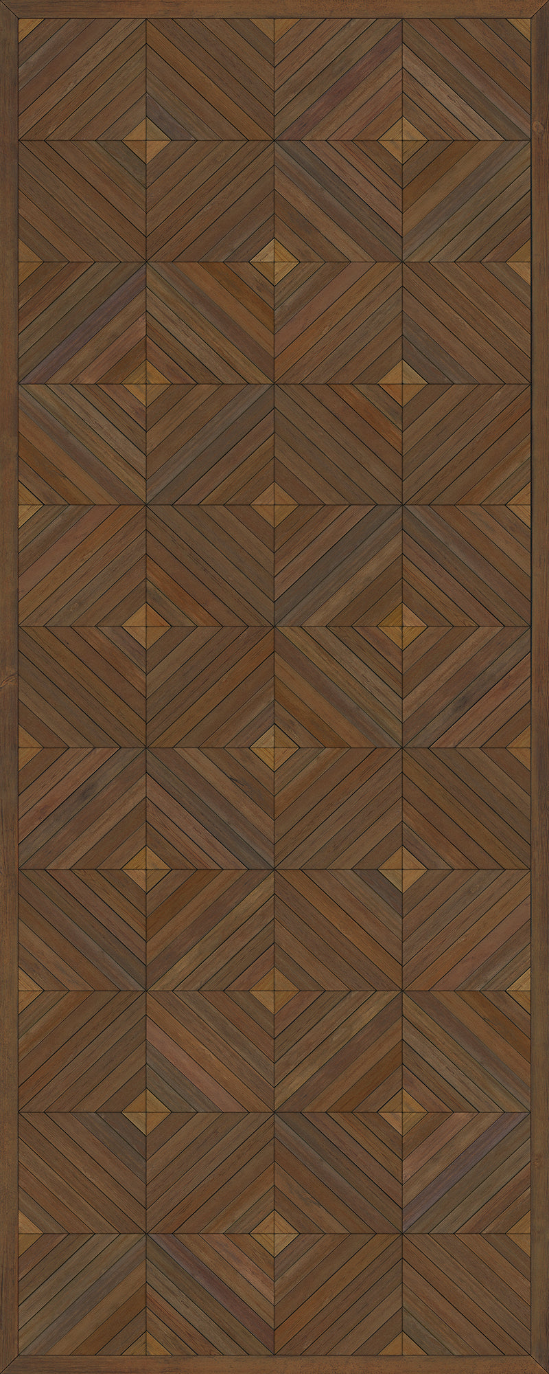 Artisanry - School of Thought - A Proper Study 36x90 Vintage Vinyl Floorcloth