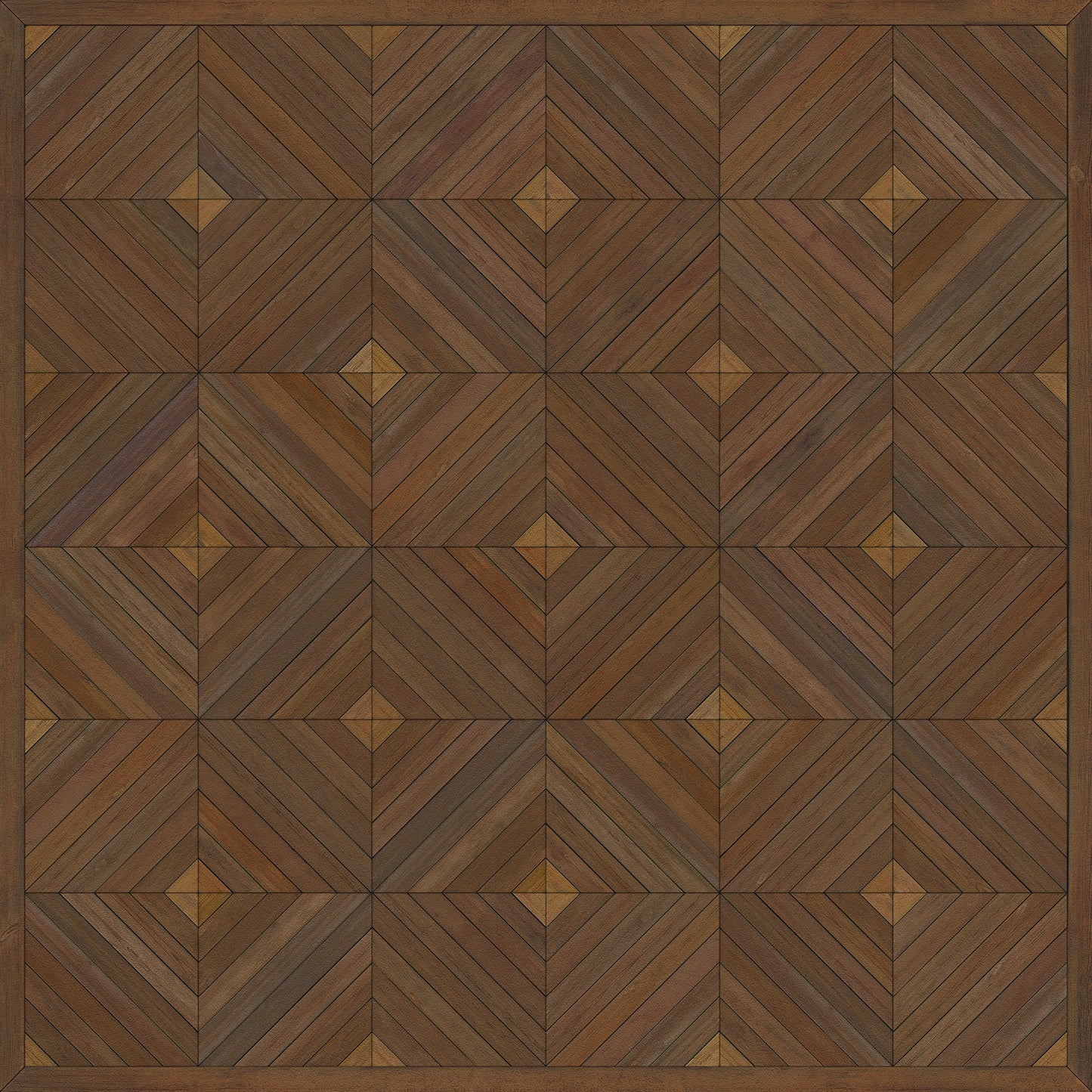 Artisanry - School of Thought - A Proper Study 48x48 Vintage Vinyl Floorcloth