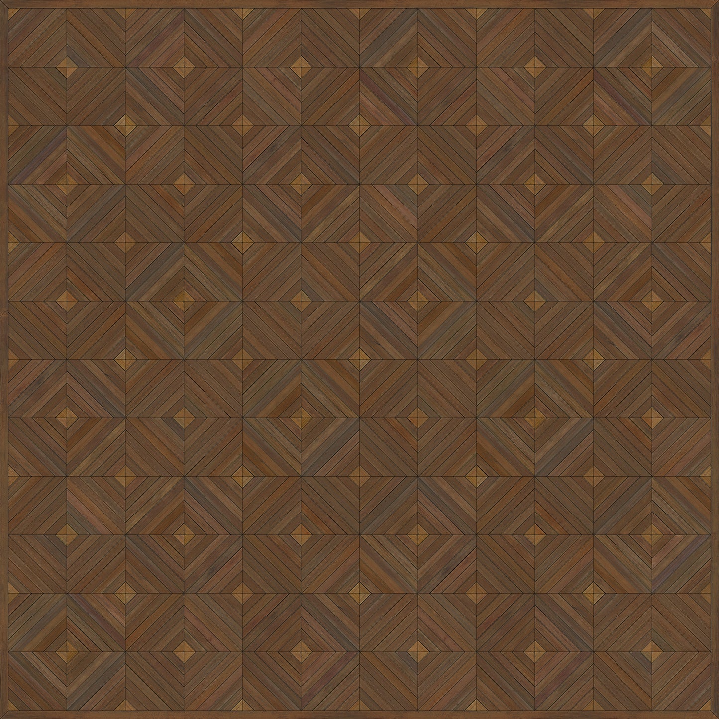 Artisanry - School of Thought - A Proper Study 120x120 Vintage Vinyl Floorcloth