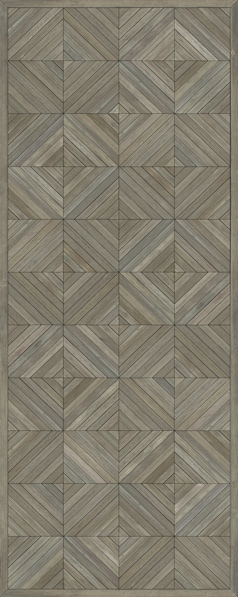 Artisanry - School of Thought - Applying Thought 36x90 Vintage Vinyl Floorcloth